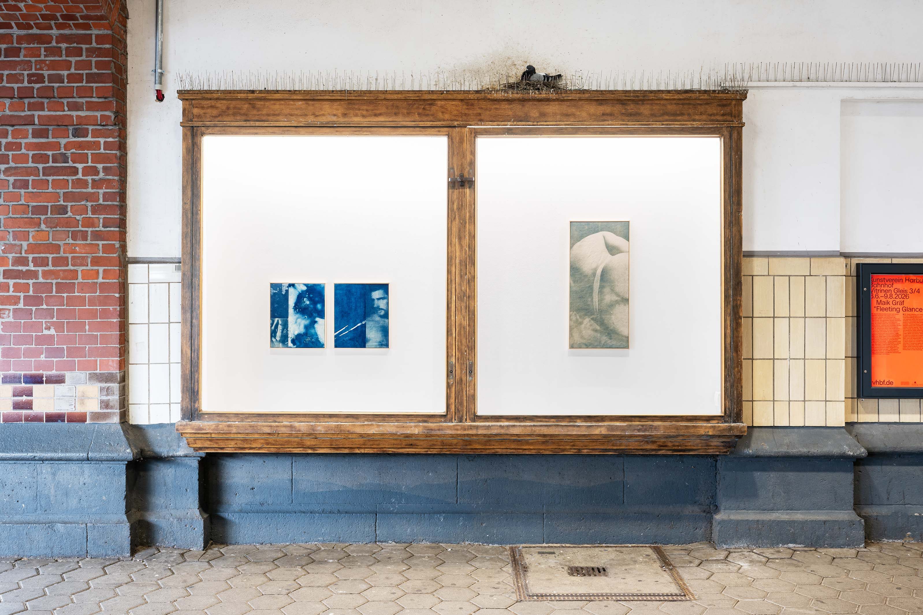 KVHBF_Maik Gräf_2026 Maik Gräf, Fleeting Glance 2026, Installation view at Kunstverein Harburger Bahnhof, courtesy of the artist, photo: Maik Gräf