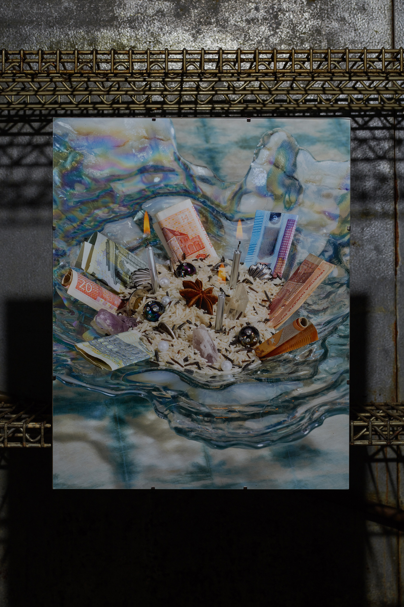 Eric Bell and Kristoffer Frick - Money Bowl (Archivist) - Archival Pigment Print - 16 x 20 inches - 2026