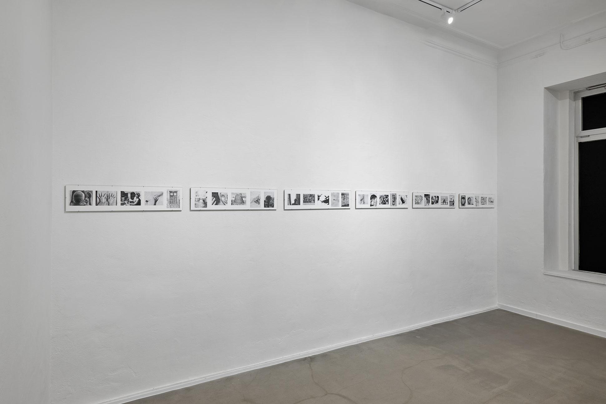 Installation view, Nils Ben Brahim, Decameron, Galerie Khoshbakht, Cologne, 2026