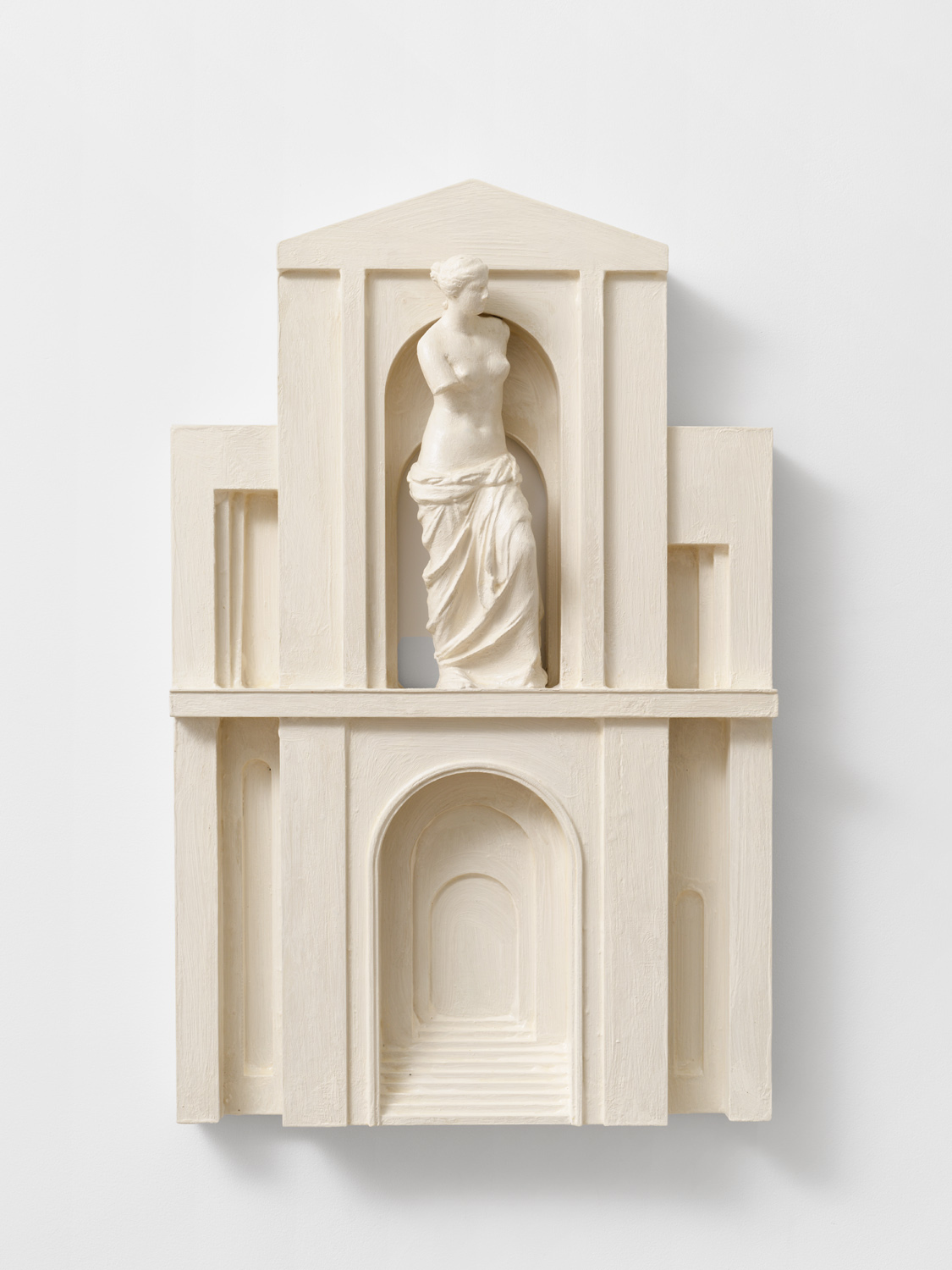 Zuzanna Czebatul, In every dream home a heart ache (Aphrodite), 2026, polylactide, plaster, varnish, pigments, 70 x 44.7 x 12 cm, unique 