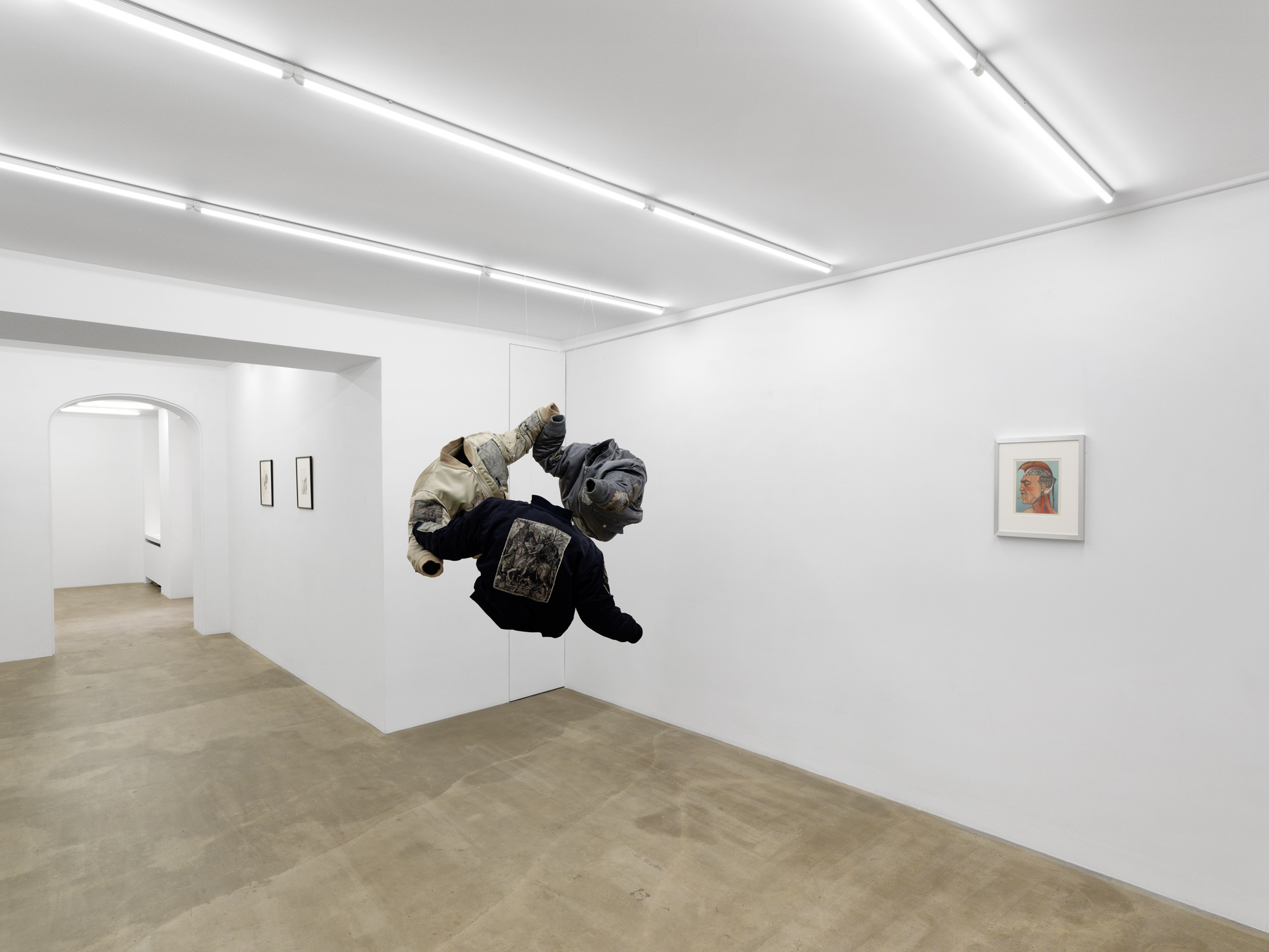 « Nothing Vast Without a Curse », a duo show by Zuzanna Czebatul & Mel Odom, exhibition view, Sans titre, Paris