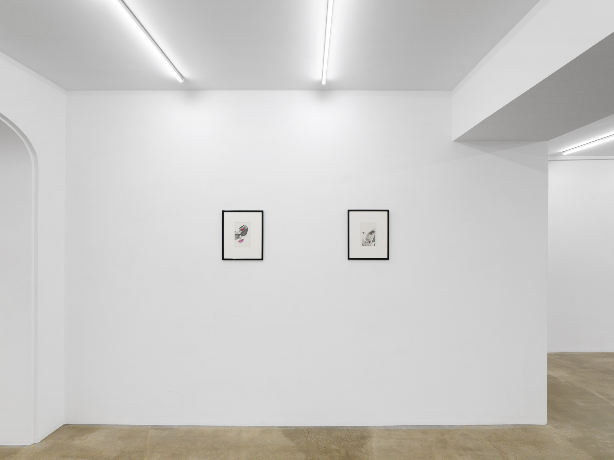 « Nothing Vast Without a Curse », a duo show by Zuzanna Czebatul & Mel Odom, exhibition view, Sans titre, Paris 