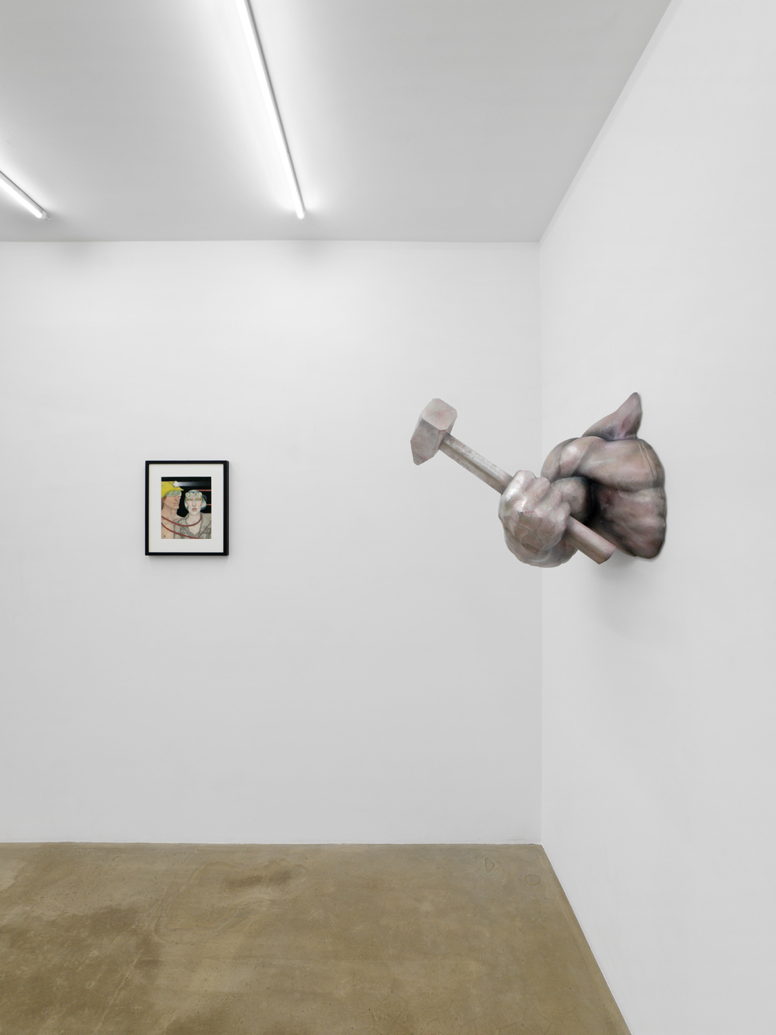 « Nothing Vast Without a Curse », a duo show by Zuzanna Czebatul & Mel Odom, exhibition view, Sans titre, Paris