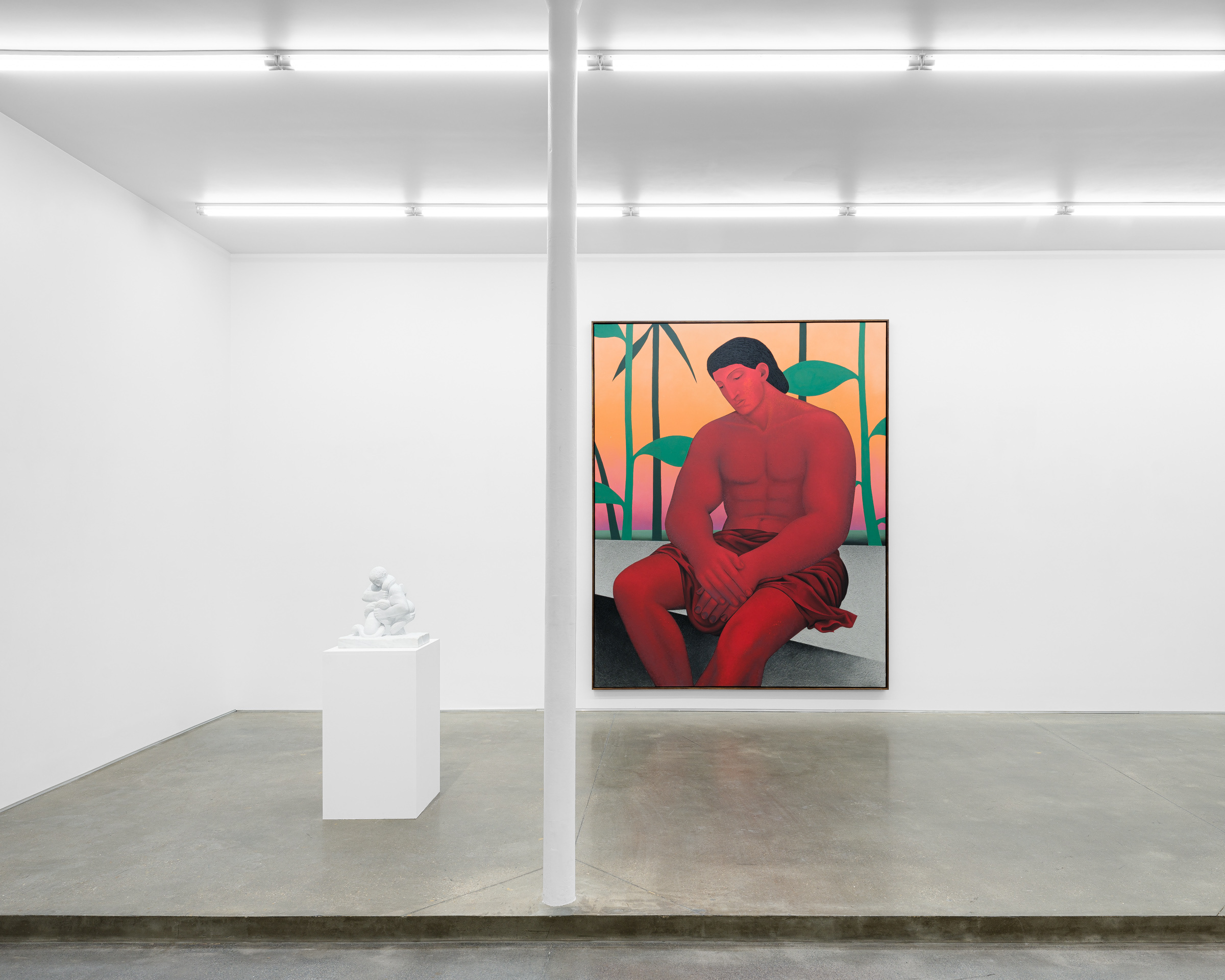 “Soulscape”, Vojtěch Kovařík in conversation with Aristide Maillol and Henri Rousseau, Galerie Derouillon, Paris, 2026 - Courtesy of the artists and Galerie Derouillon, Paris © Grégory Copitet