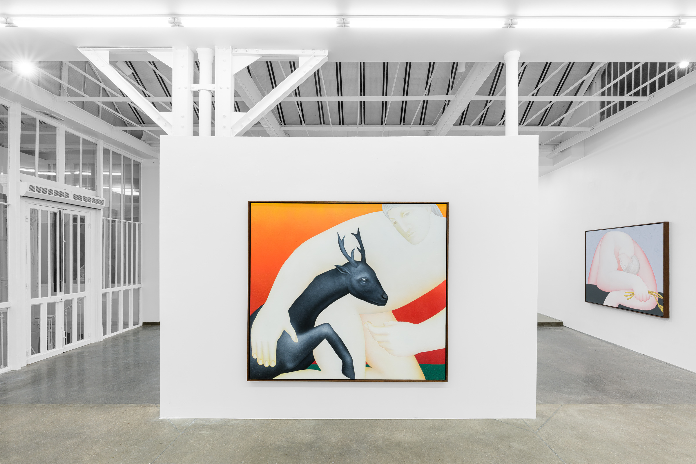 “Soulscape”, Vojtěch Kovařík in conversation with Aristide Maillol and Henri Rousseau, Galerie Derouillon, Paris, 2026 - Courtesy of the artists and Galerie Derouillon, Paris © Grégory Copitet