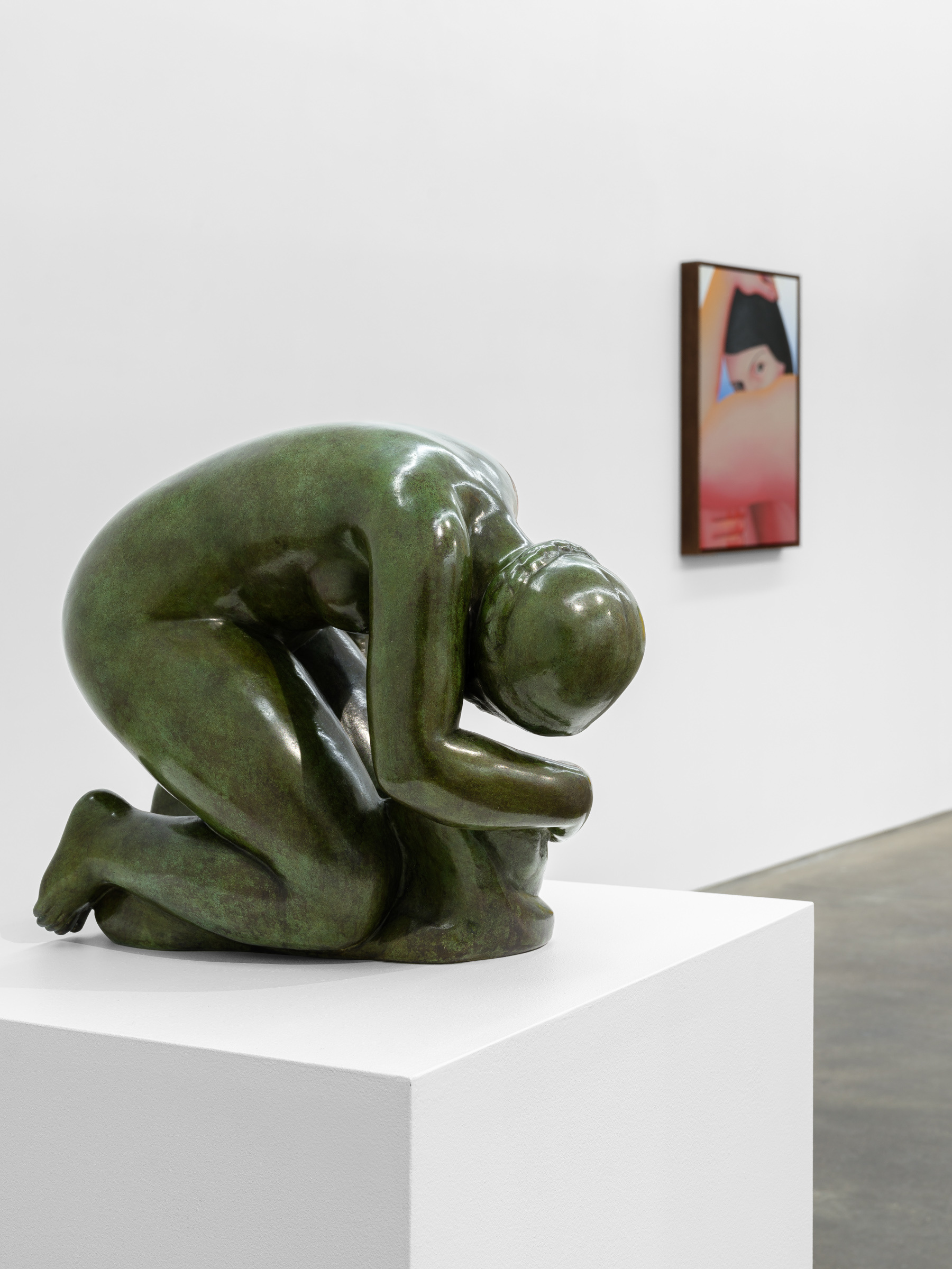 “Soulscape”, Vojtěch Kovařík in conversation with Aristide Maillol and Henri Rousseau, Galerie Derouillon, Paris, 2026 - Courtesy of the artists and Galerie Derouillon, Paris © Grégory Copitet
