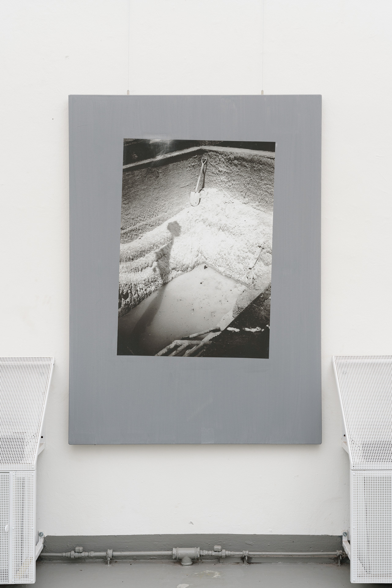 Fabian Raphael Sokolowski, Kreidegrund, 2025, oil, acrylic and inkjet print on canvas, 180 x 130cm