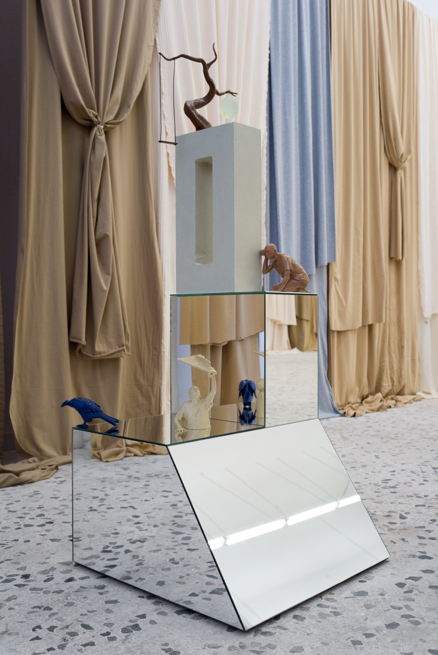 Finding Balance by Captain Stavros in Living Room. Curated by Living Room. Photo by Frank Holbein