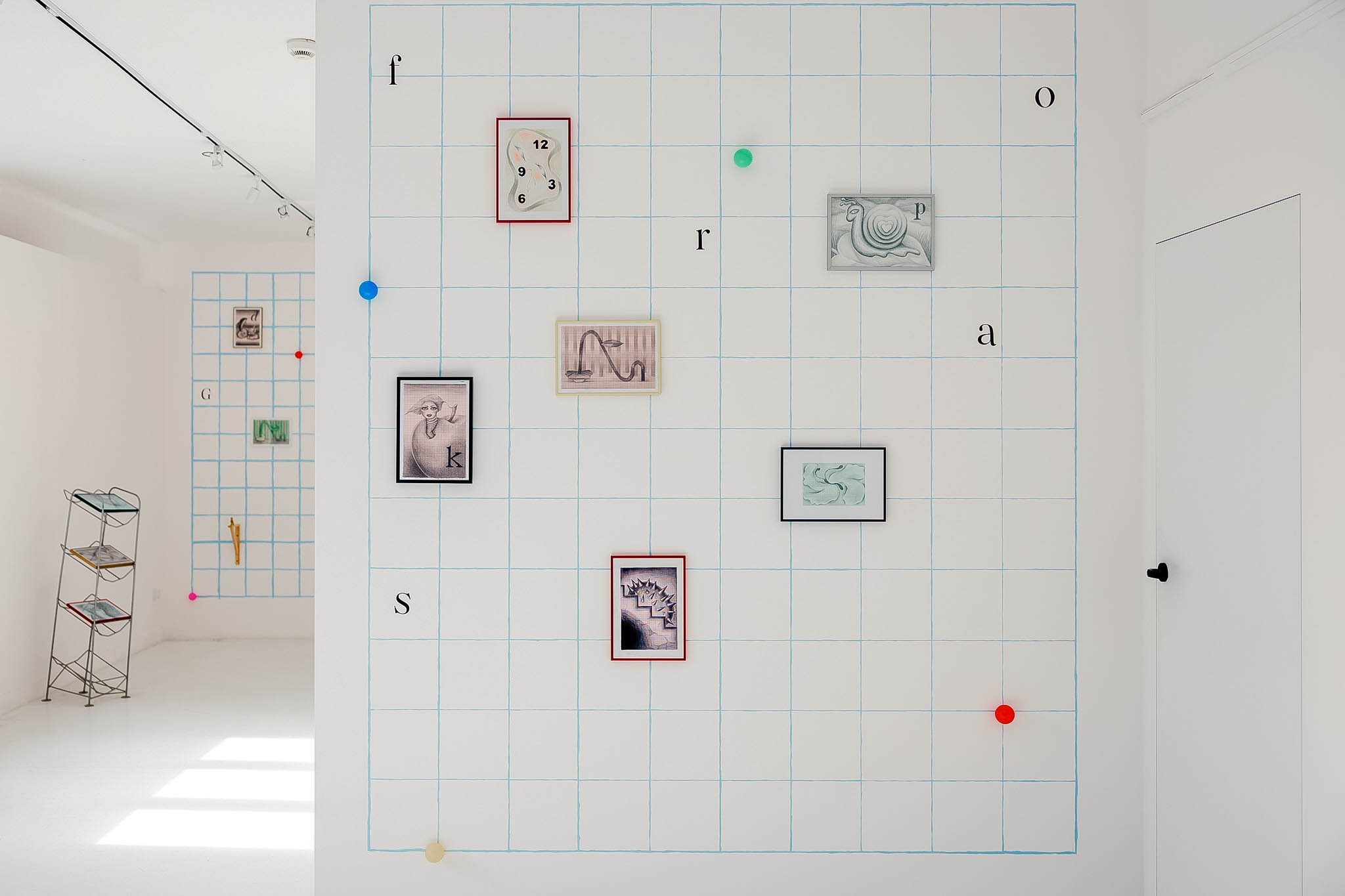 Martyna Modzelewska’s drawings on her mural