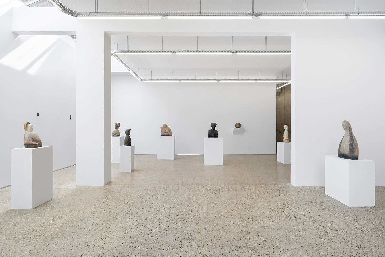 Exhibition view, Yasushi Amano, What rises, Crèvecœur, Paris, 2026.