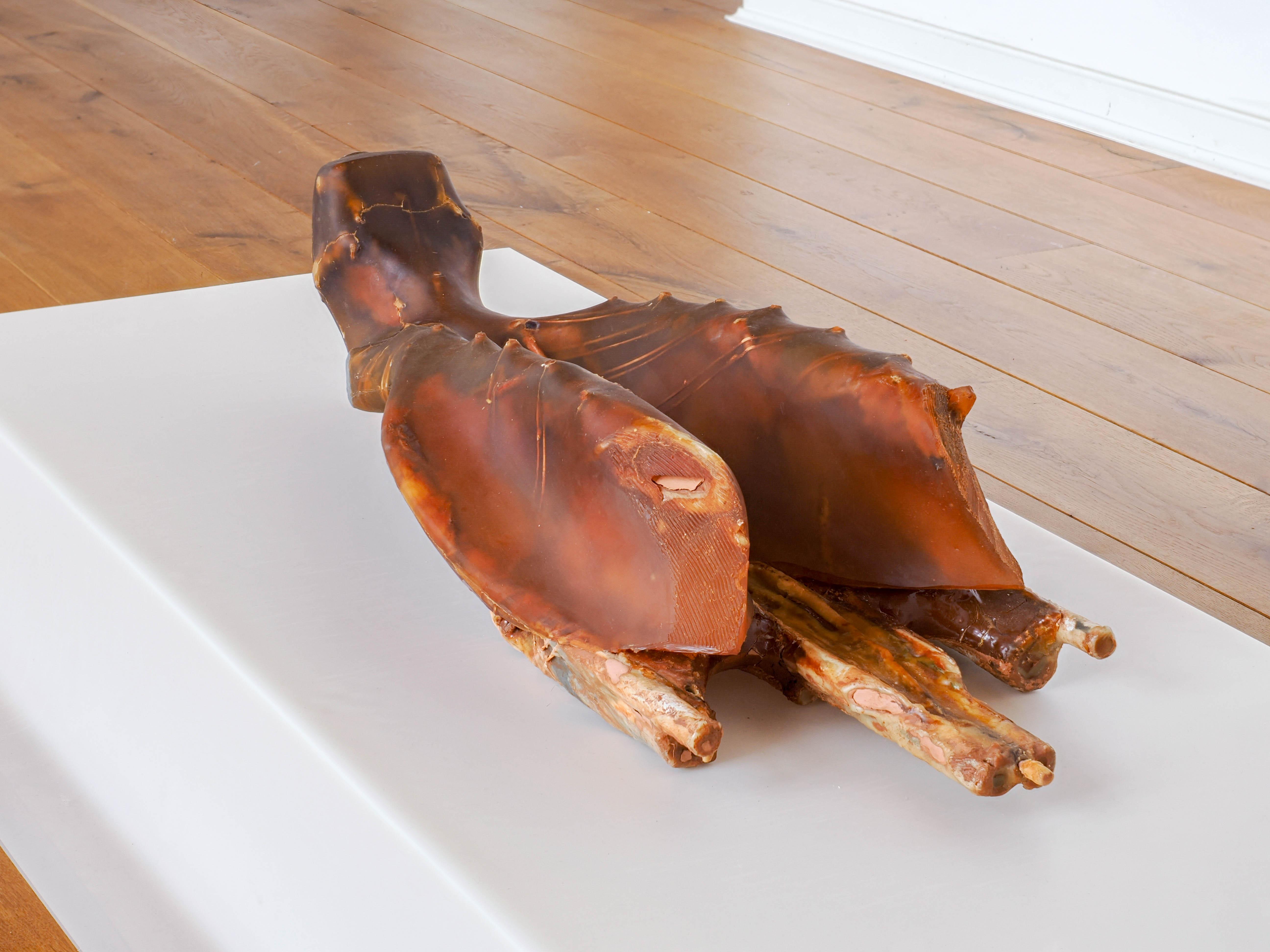 Roy Köhnke Phantom #7 (Phantom Series), 2023, Polyurethan elastomer, clay, foam, etc., 180 x 80 x 50 cm | CAPC Bordeaux, CRMBM, Marseille, DRAC IDF © Adagp, Paris, 2026