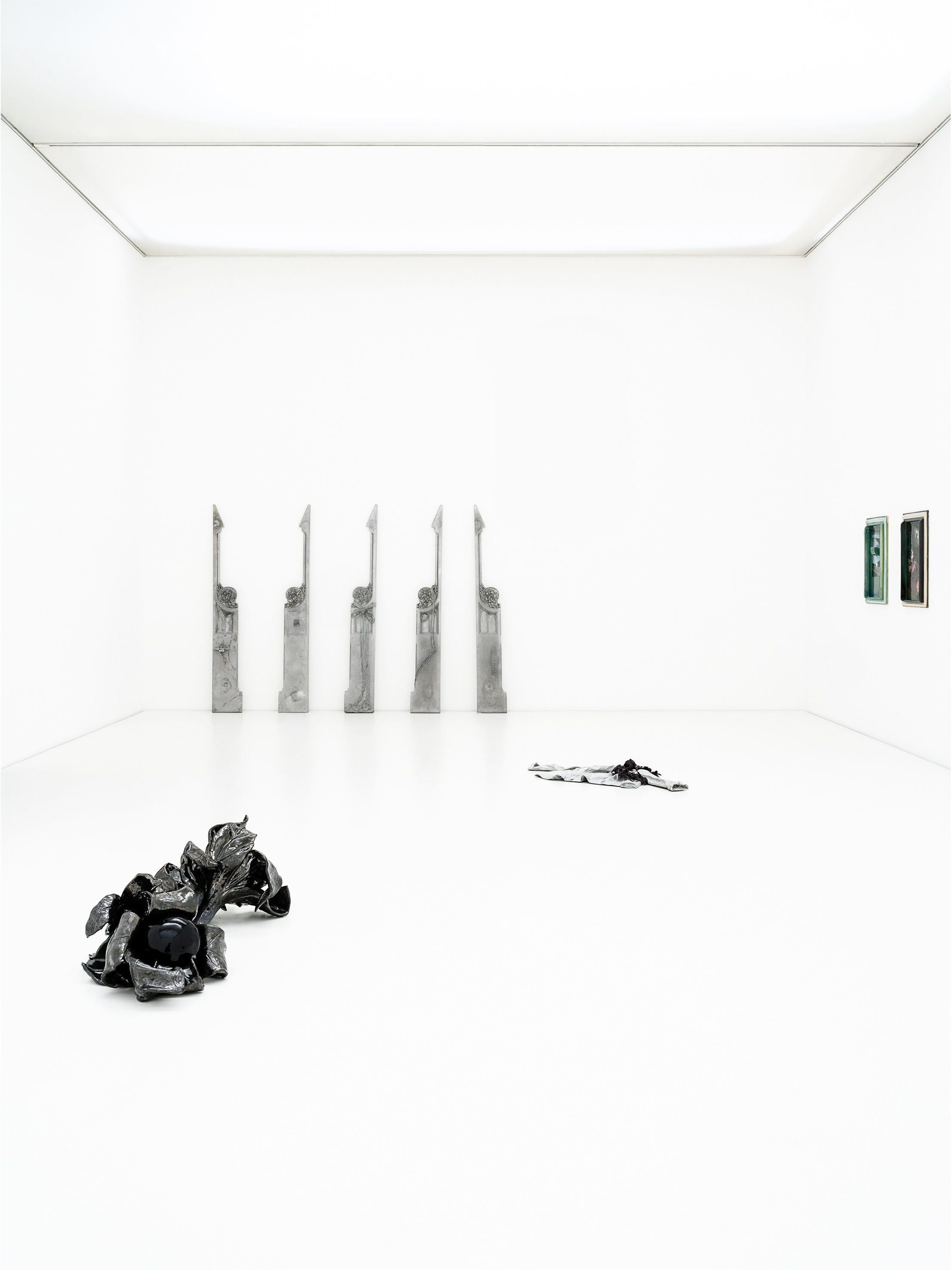 Installation view of Monika Grabuschnigg’s exhibition ‘Tears don't burn’, Kunstraum Remise, Bludenz, 2026. Courtesy of Kunstraum Remise Bludenz and the artist.