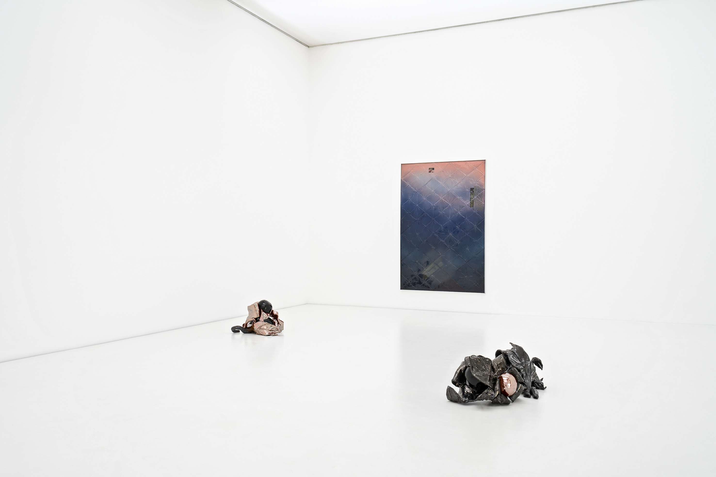 Installation view of Monika Grabuschnigg’s exhibition ‘Tears don't burn’, Kunstraum Remise, Bludenz, 2026. Courtesy of Kunstraum Remise Bludenz and the artist.
