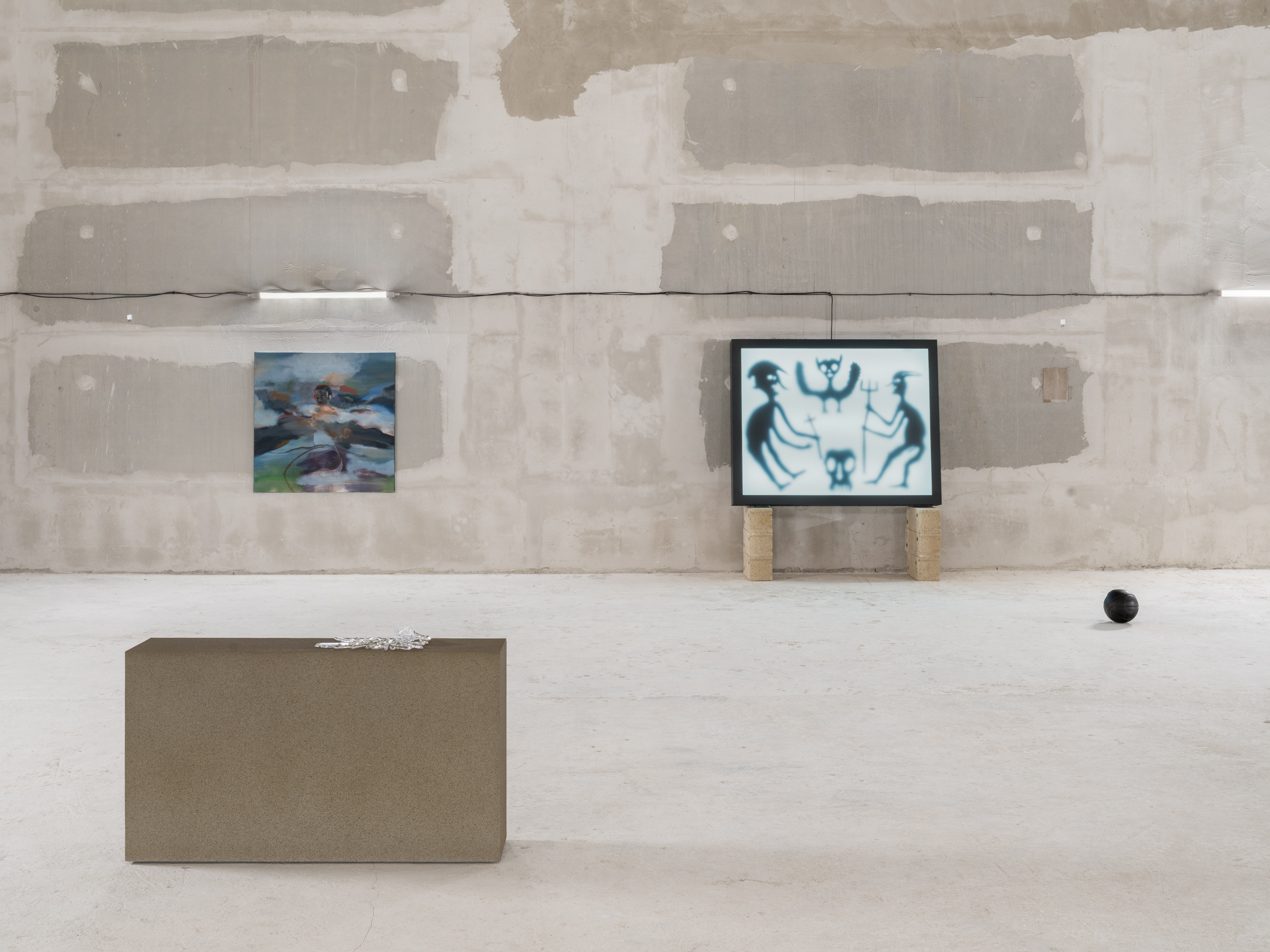 Exhibition view, Ultra-Cave, Paris, 2026. 