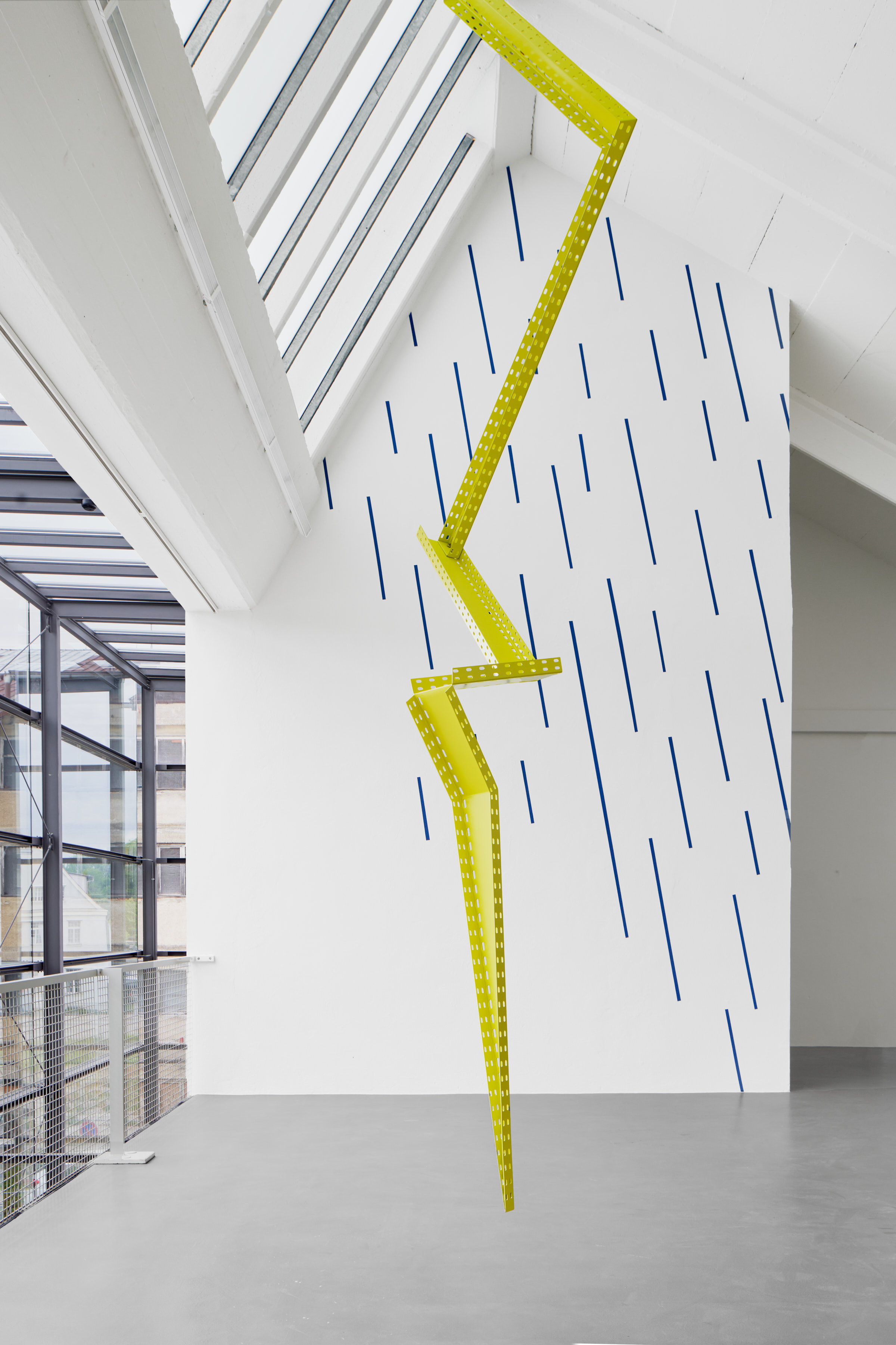 Exhibition view of "Pennys," featuring works by Judith Hopf and Alf Lechner, at the Lechner Museum in Ingolstadt, 2026. Courtesy of the artist, Kaufmann Repetto, Milan/New York, and Deborah Schamoni, Munich. Photographs: Jens Gerber
