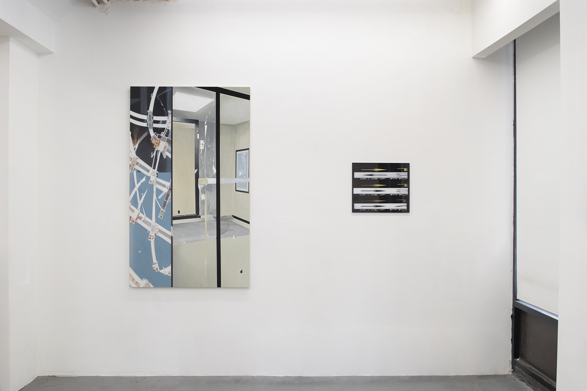 Exhibition view: ‘seeing-eye engine’, FRISSON, New York, 2026.
