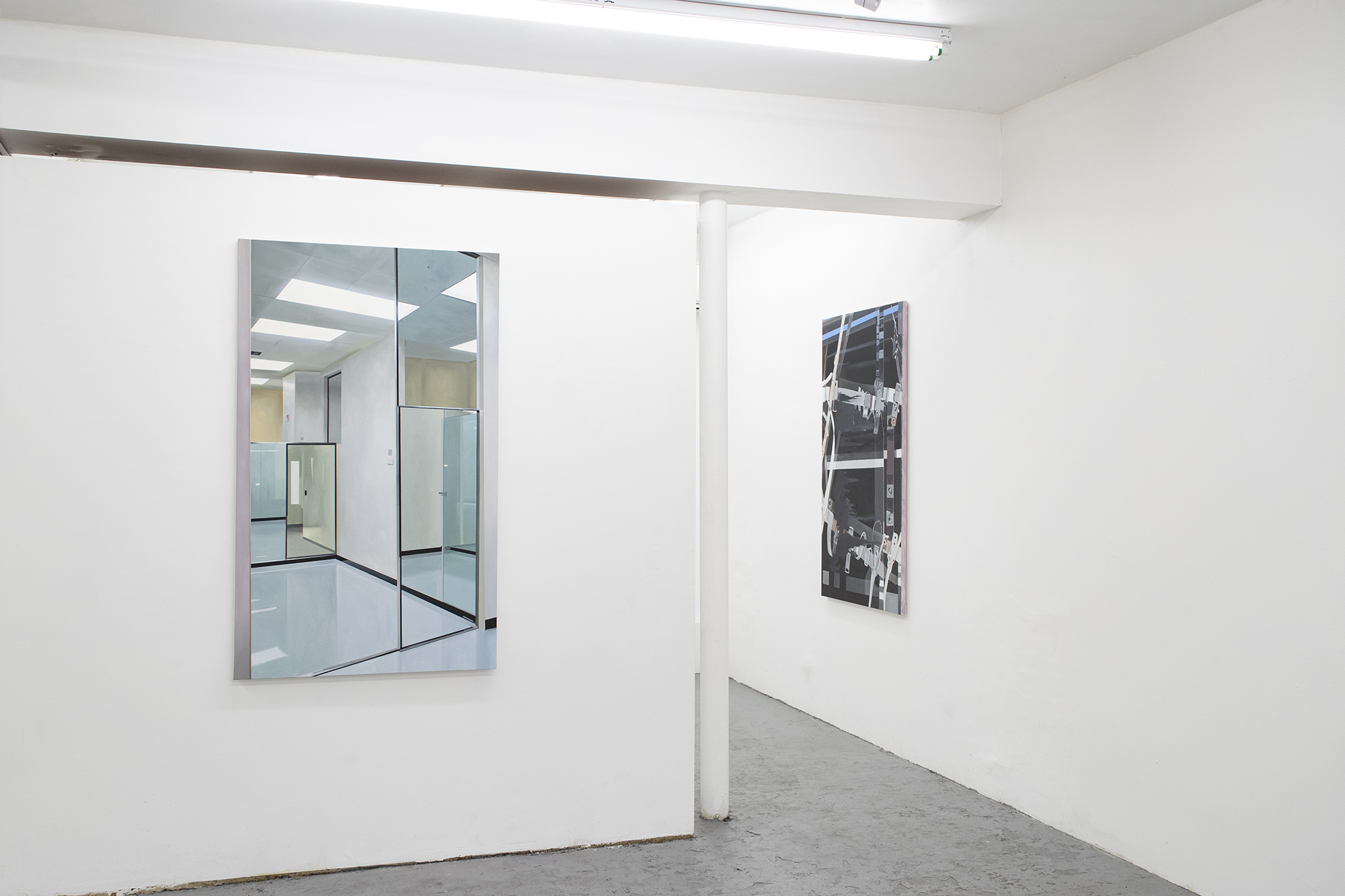 Exhibition view: ‘seeing-eye engine’, FRISSON, New York, 2026.