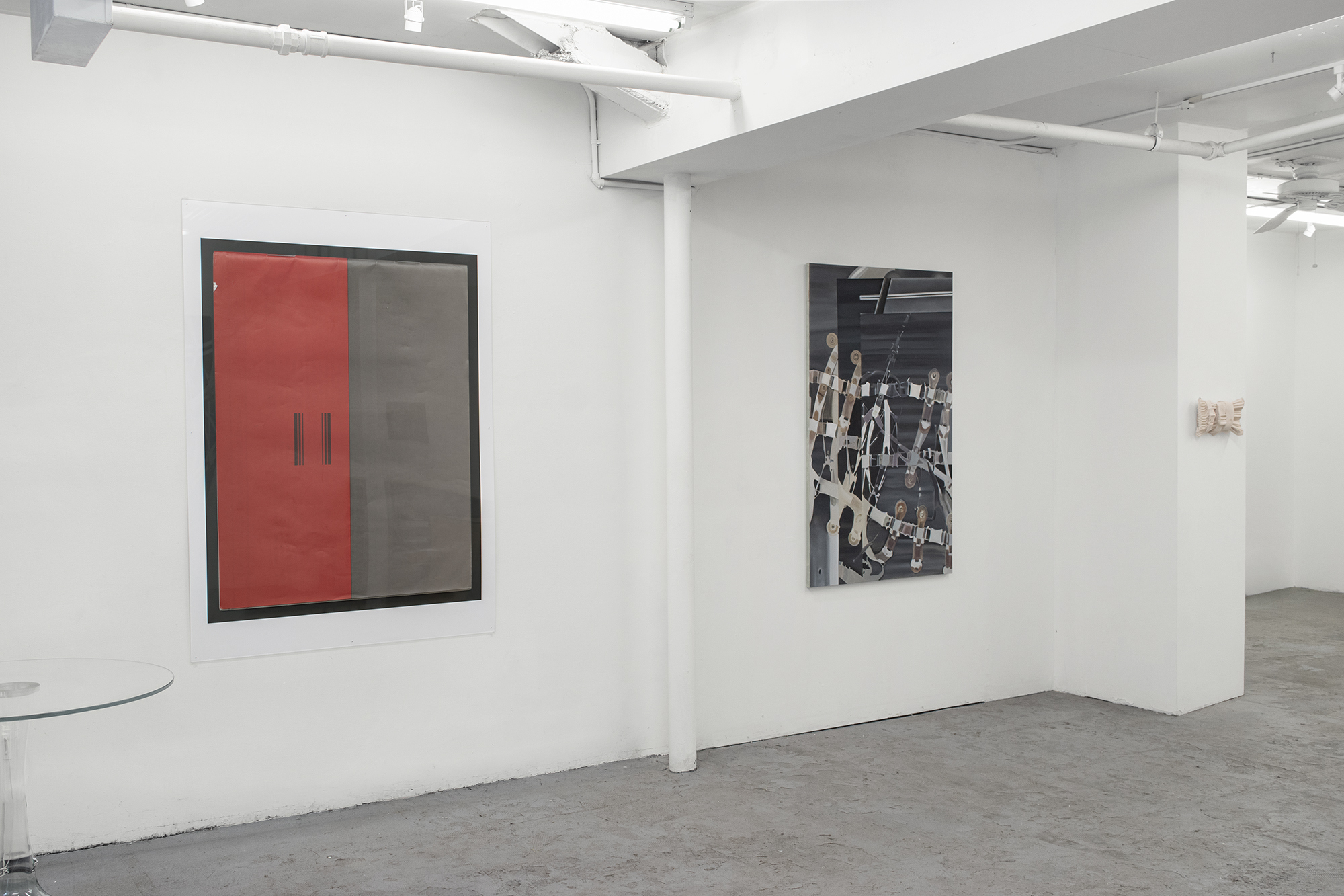 Exhibition view: ‘seeing-eye engine’, FRISSON, New York, 2026.