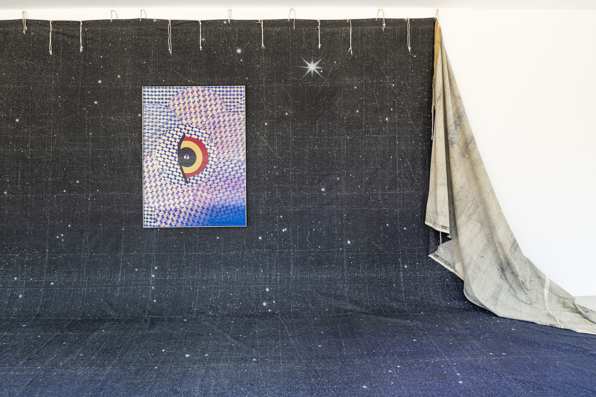 Steffani Jemison, Augur, 2026, Installation view, Westfälischer Kunstverein, Photo: Thorsten Arendt