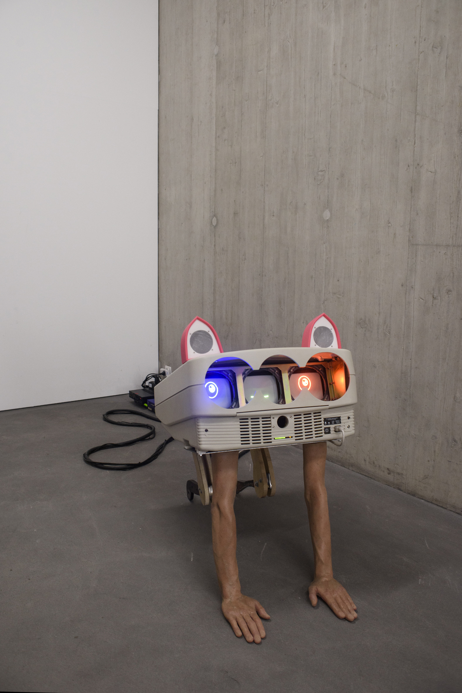 Fabio Colledani, Red.Green.Blue.I Love You., 2026, installation view ANOTHER BIRTH, Institute Art Gender Nature HGK Basel FHNW, Kunsthaus Baselland, 2026, photo: Christian Knörr