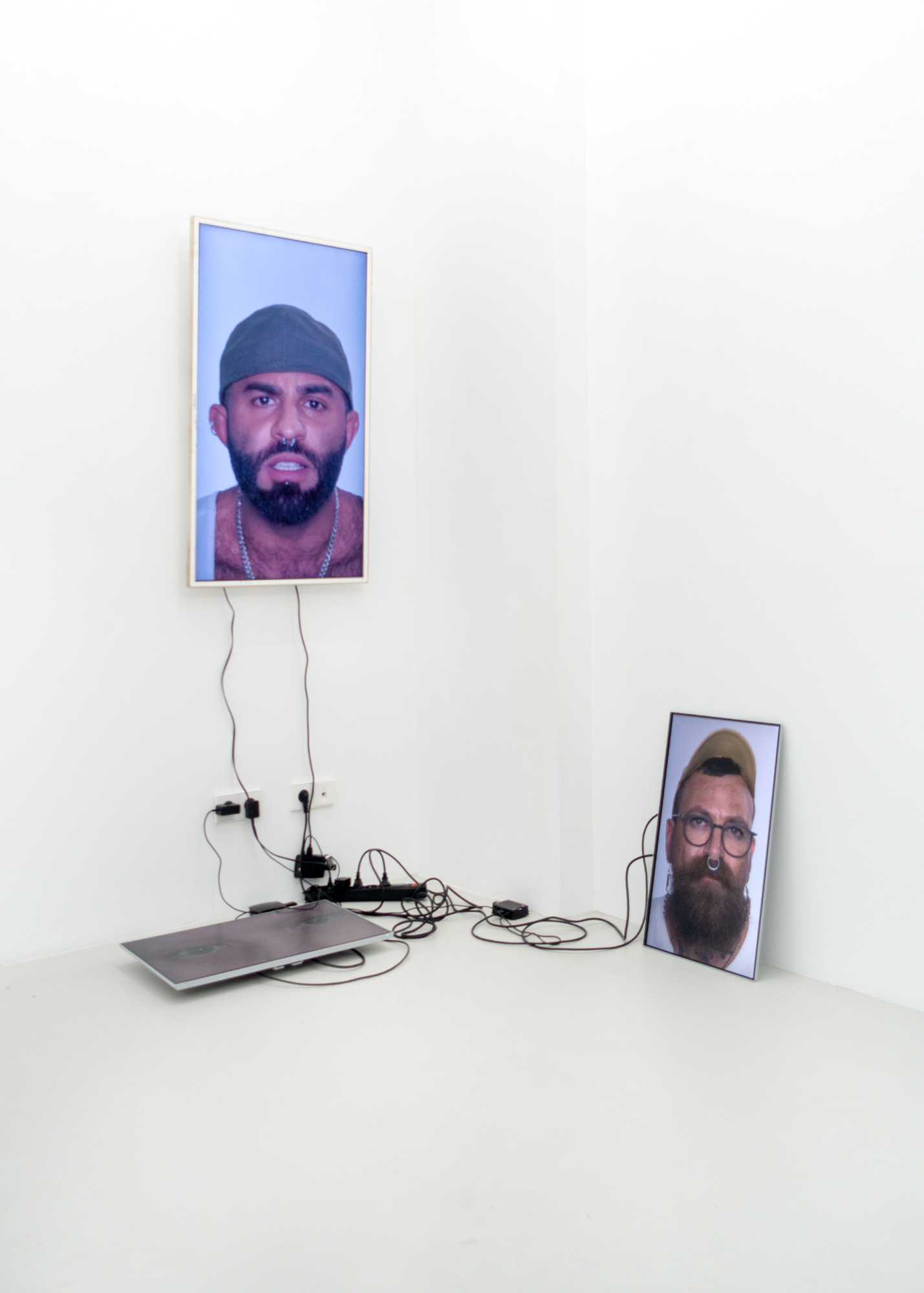 Mascha Naumann · slur · Edition: 1/3+1AP  · 3 Channel Video, Sound · Loop · 2026