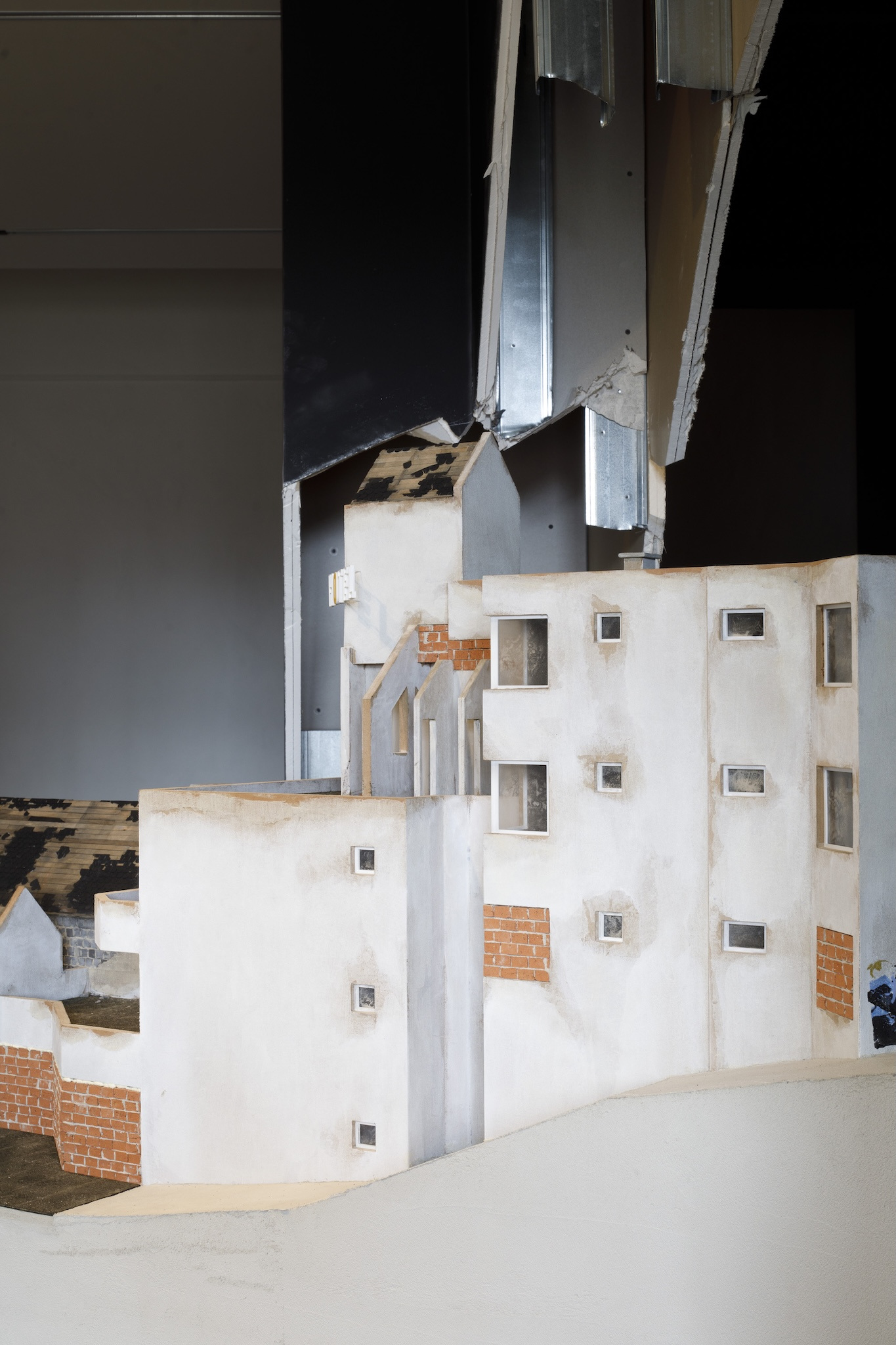 Vaníček Hotel, 3D print, chipboard, combined technique, 140 × 250 × 93 cm
