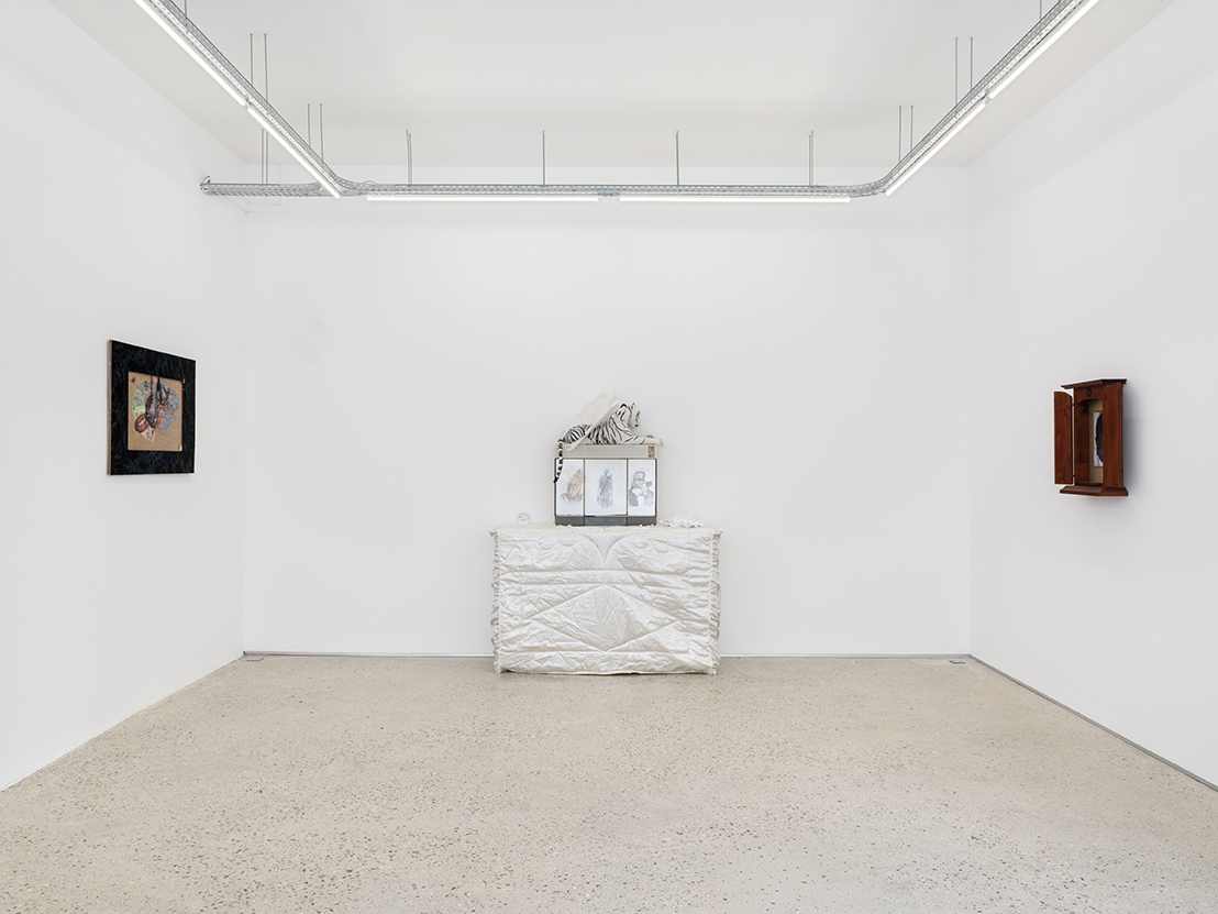 Exhibition view, Ladji Diaby, Godspeed You Black Emperor, Crèvecœur, Paris, 2026.