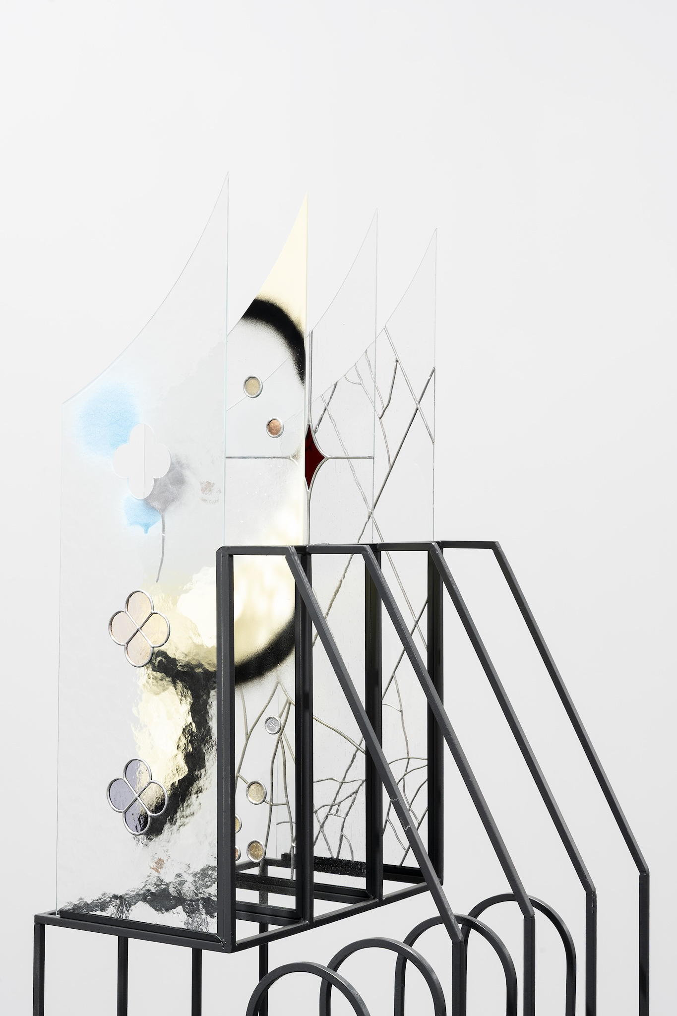 Anna Mari Liivrand, Repeating paths I, 2026. View from The Woo of Coiling Paths, Kogo Gallery, 2026. Photo by Roman-Sten Tõnissoo