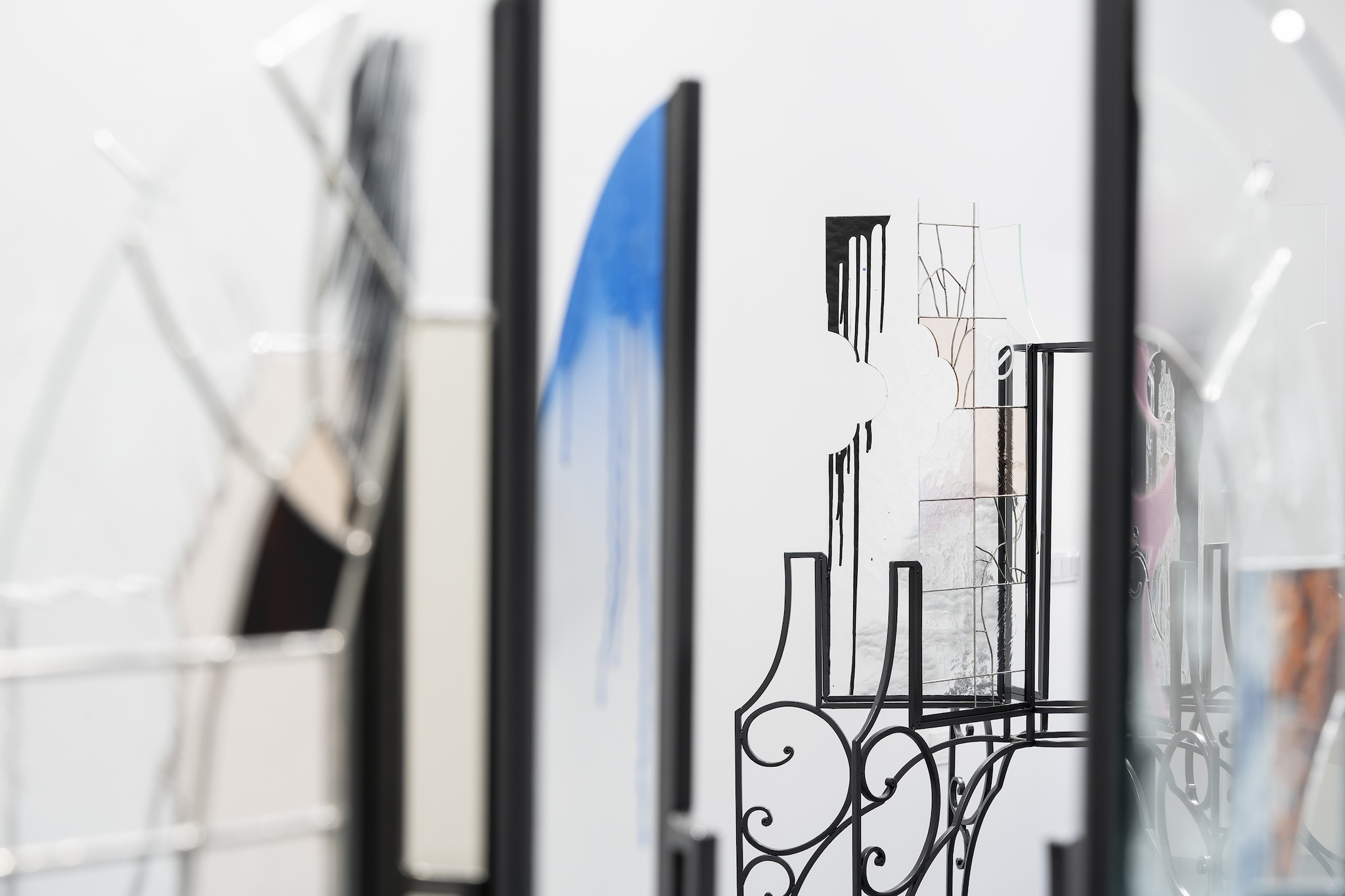View from a solo exhibition The Woo of Coiling Paths by Anna Mari Liivrand, Kogo Gallery, 2026. Photo by Roman-Sten Tõnissoo