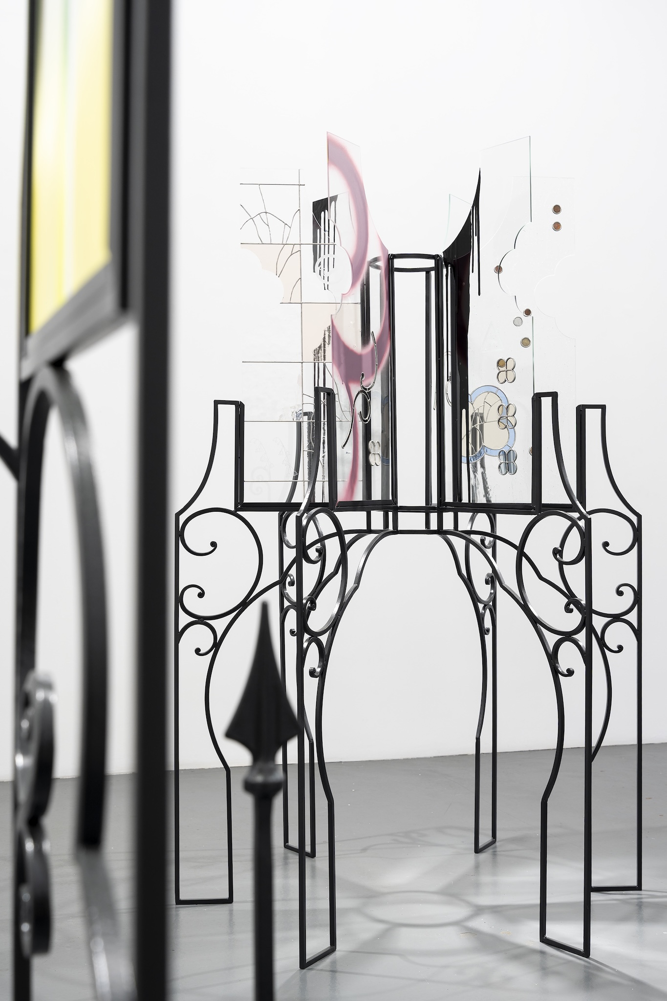 Anna Mari Liivrand, Coiling Paths II, 2026. View from The Woo of Coiling Paths, Kogo Gallery, 2026. Photo by Roman-Sten Tõnissoo