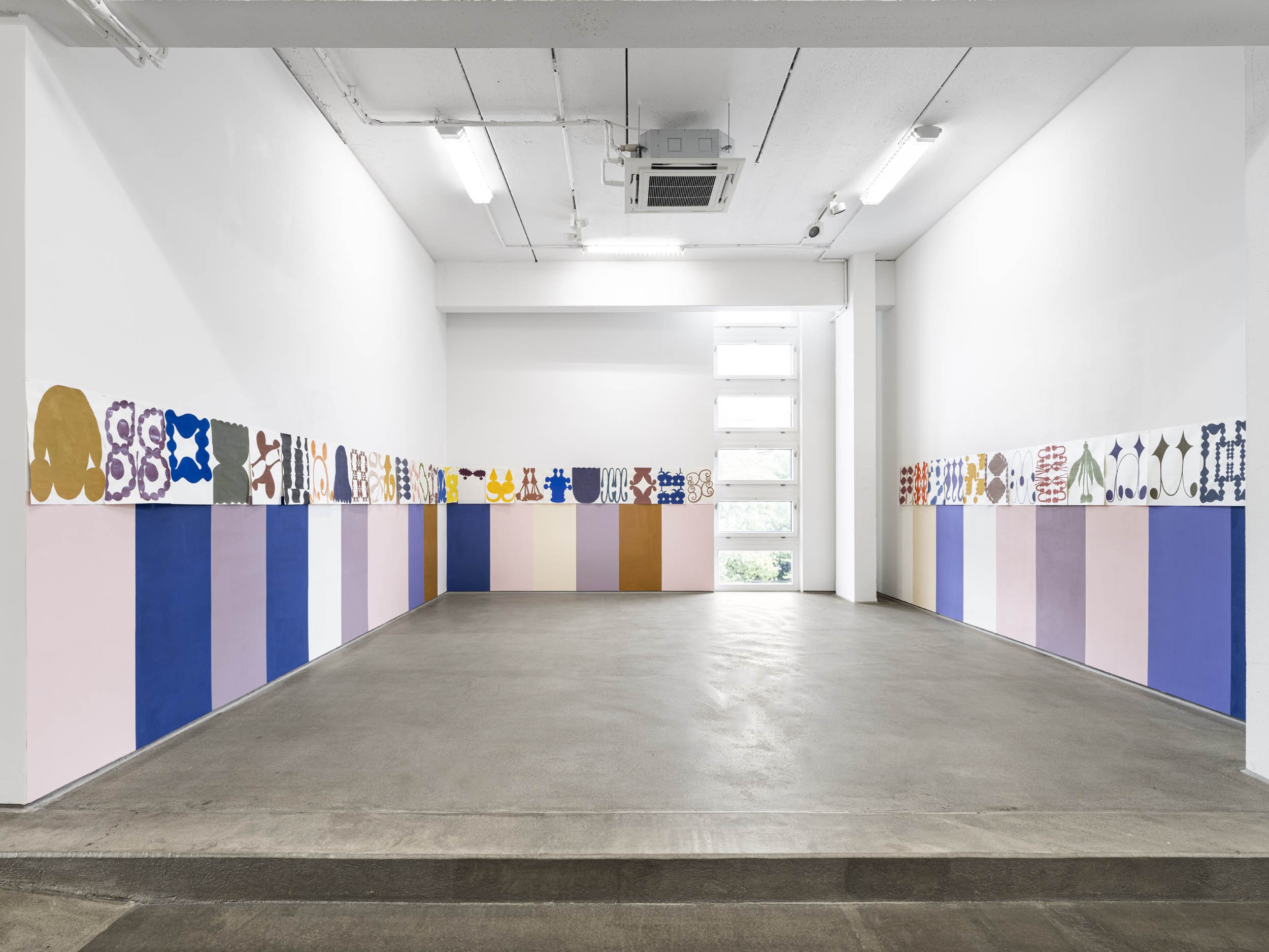 Installation View, Maja Behrmann at G2 Schaulager. Photo: dotgain.info.