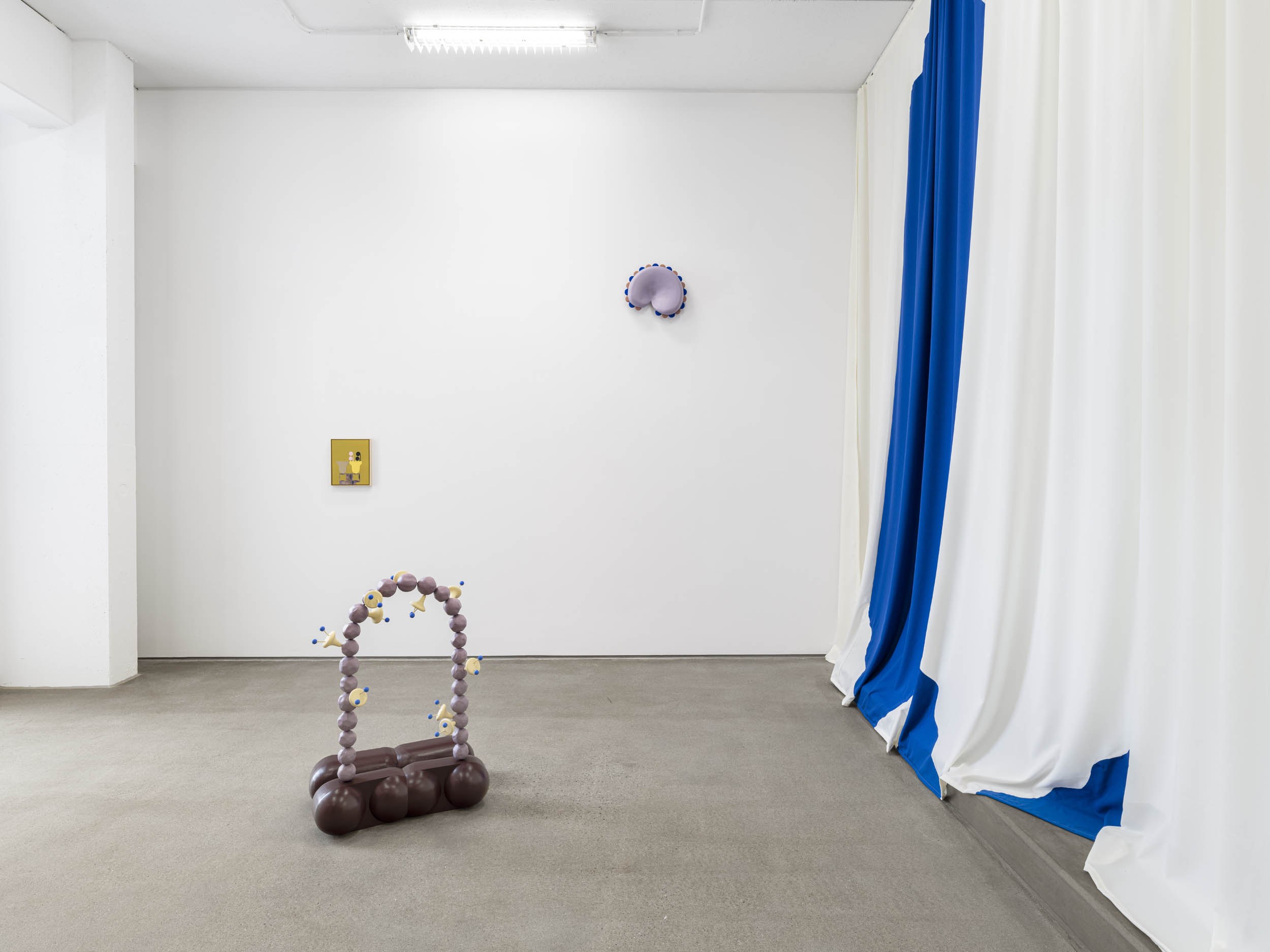 Installation View, Maja Behrmann at G2 Schaulager. Photo: dotgain.info.