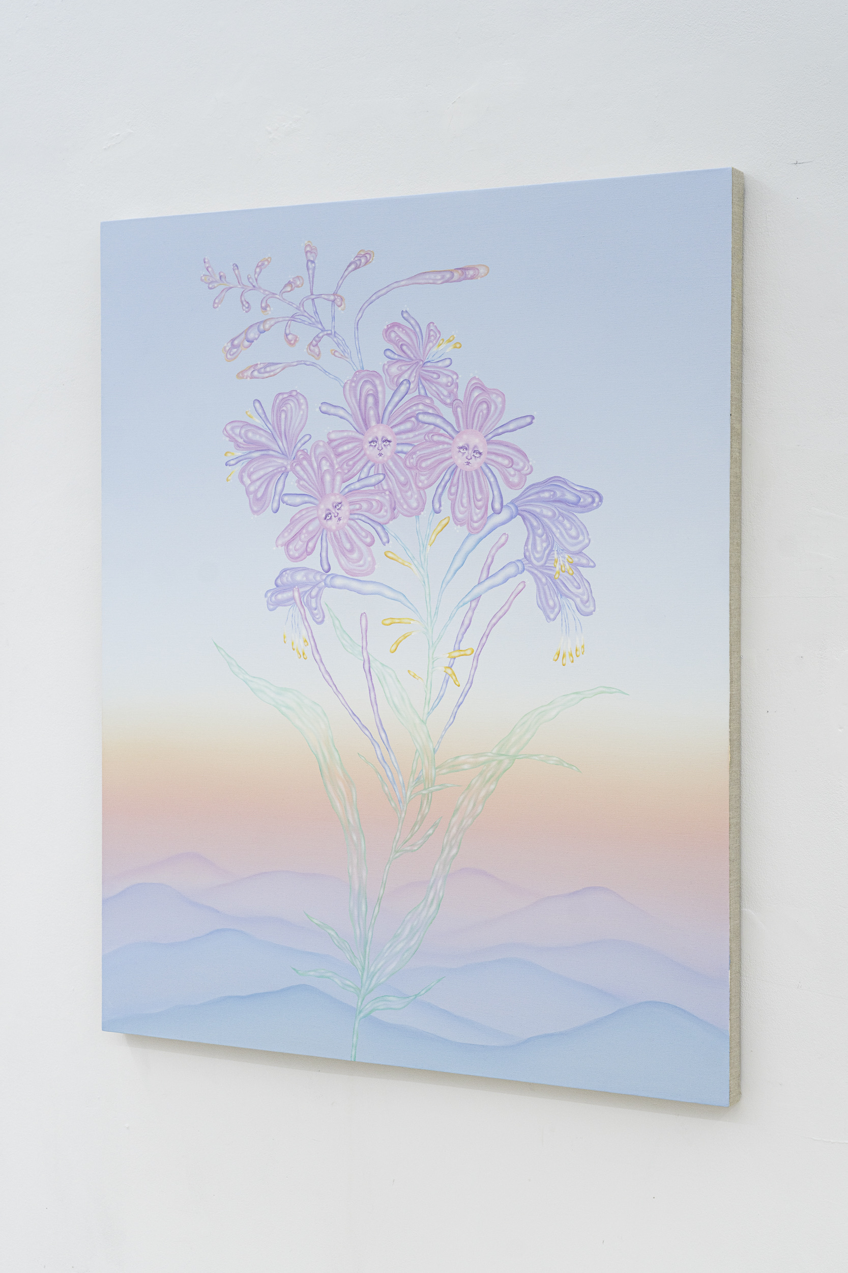 Kornel Leśniak, come home, 2026, oil on canvas, 120 × 100 cm, photo: Michał Maliński, courtesy of Jak Zapomnieć gallery