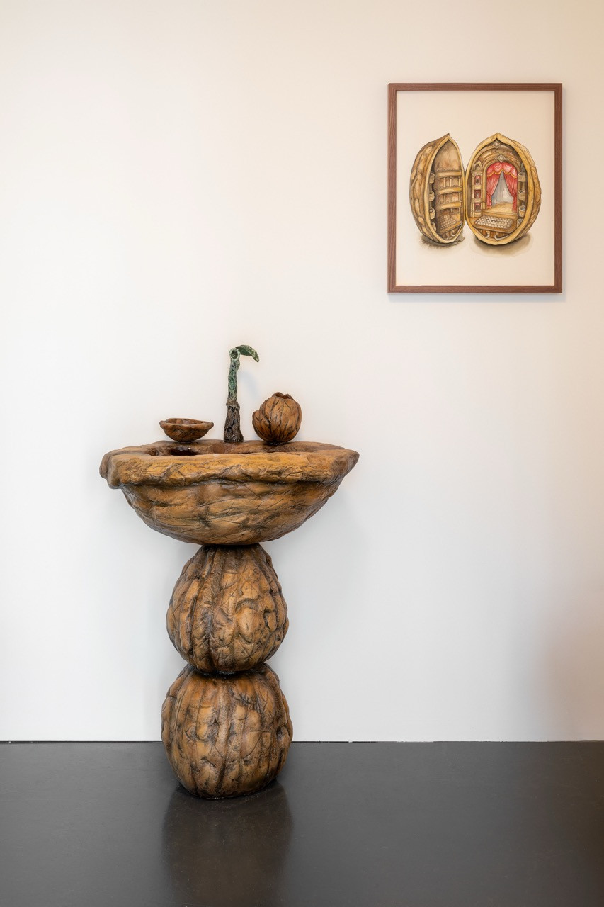 Ilaria Vinci, installation view, Goodnight Morning, Istituto Svizzero, Milano, 2026, Ph. Giulio Boem. Courtesy the artist and Galleria Alice Amati, London