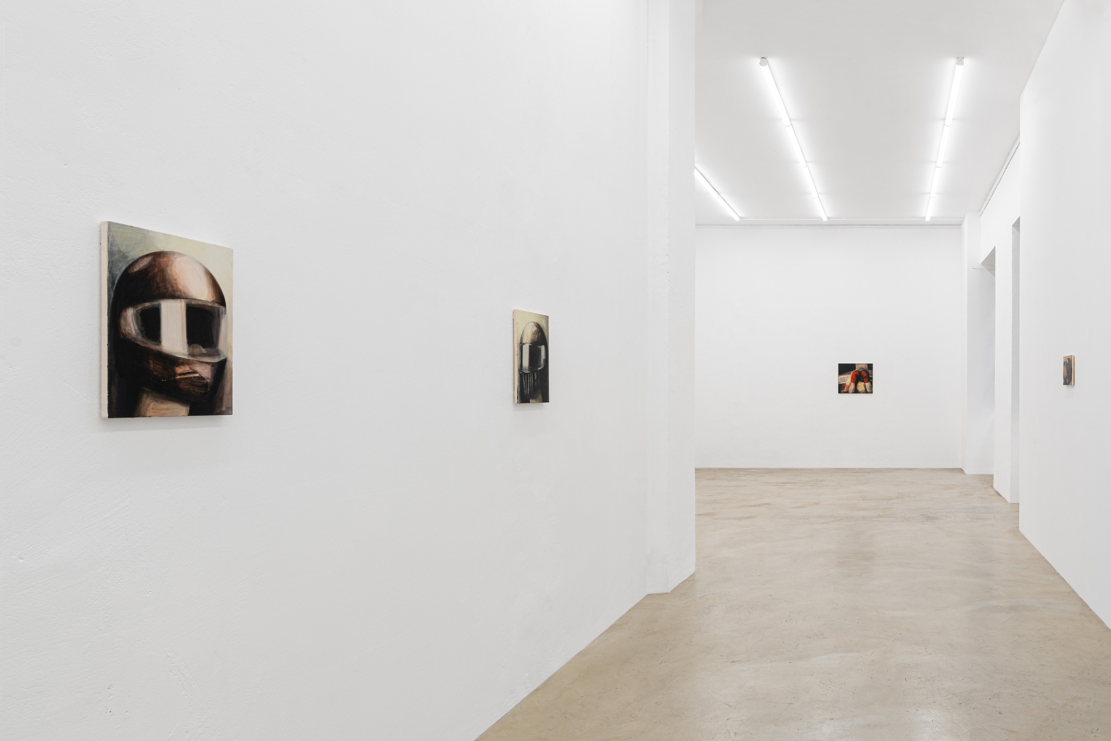 Exhibition view, Duel, Emma Masut solo show at Clima, Milan