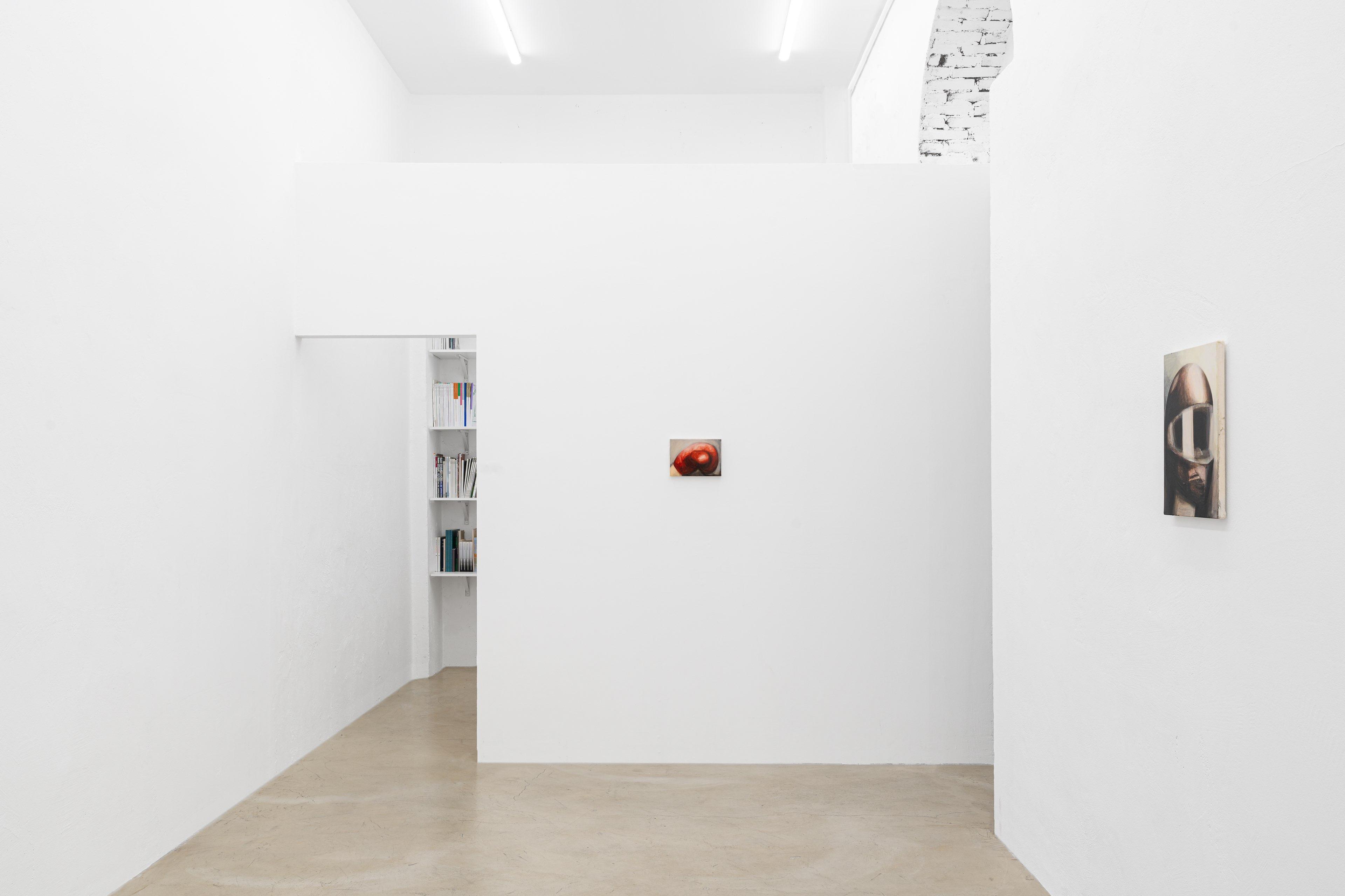 Exhibition view, Duel, Emma Masut solo show at Clima, Milan