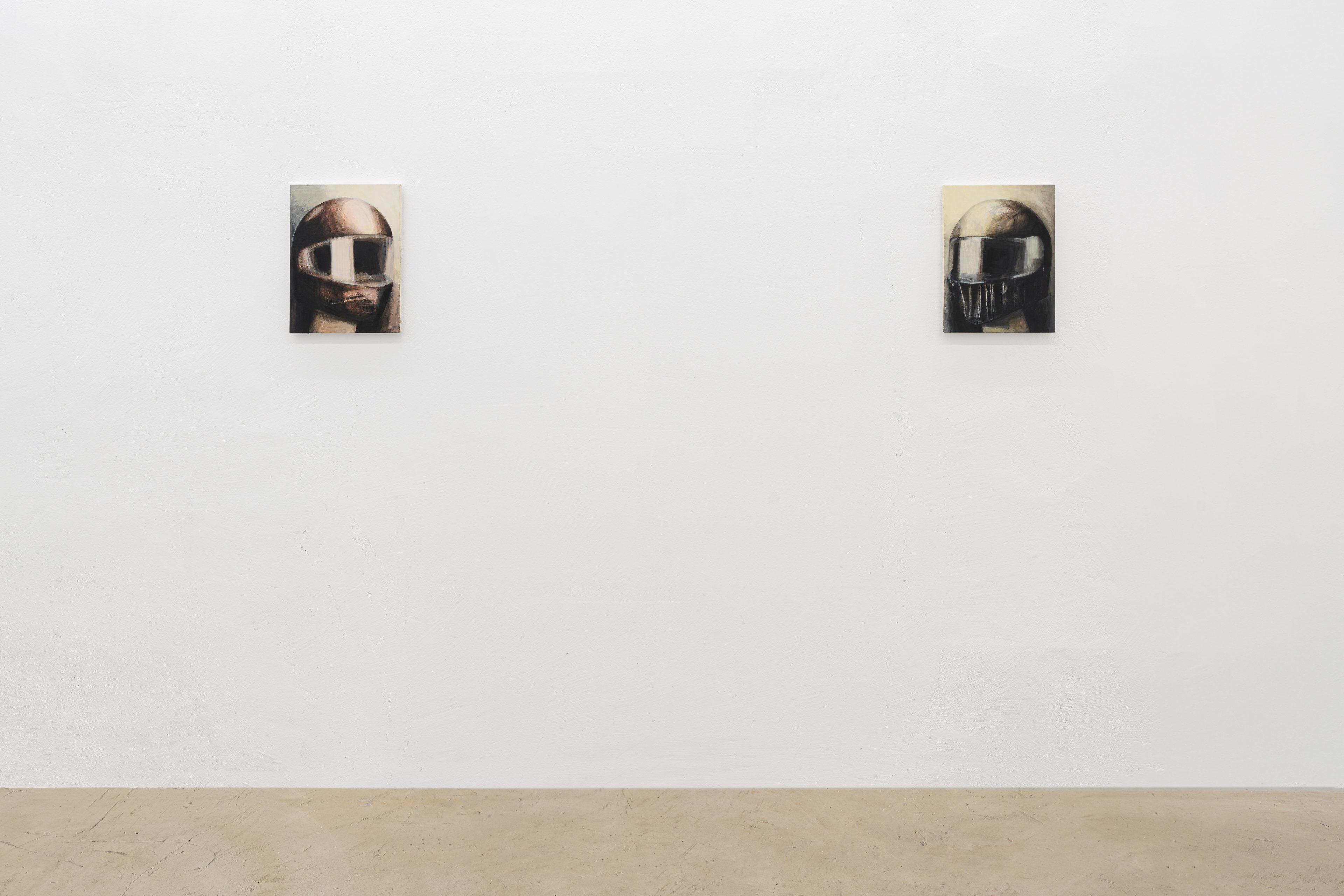Exhibition view, Duel, Emma Masut solo show at Clima, Milan
