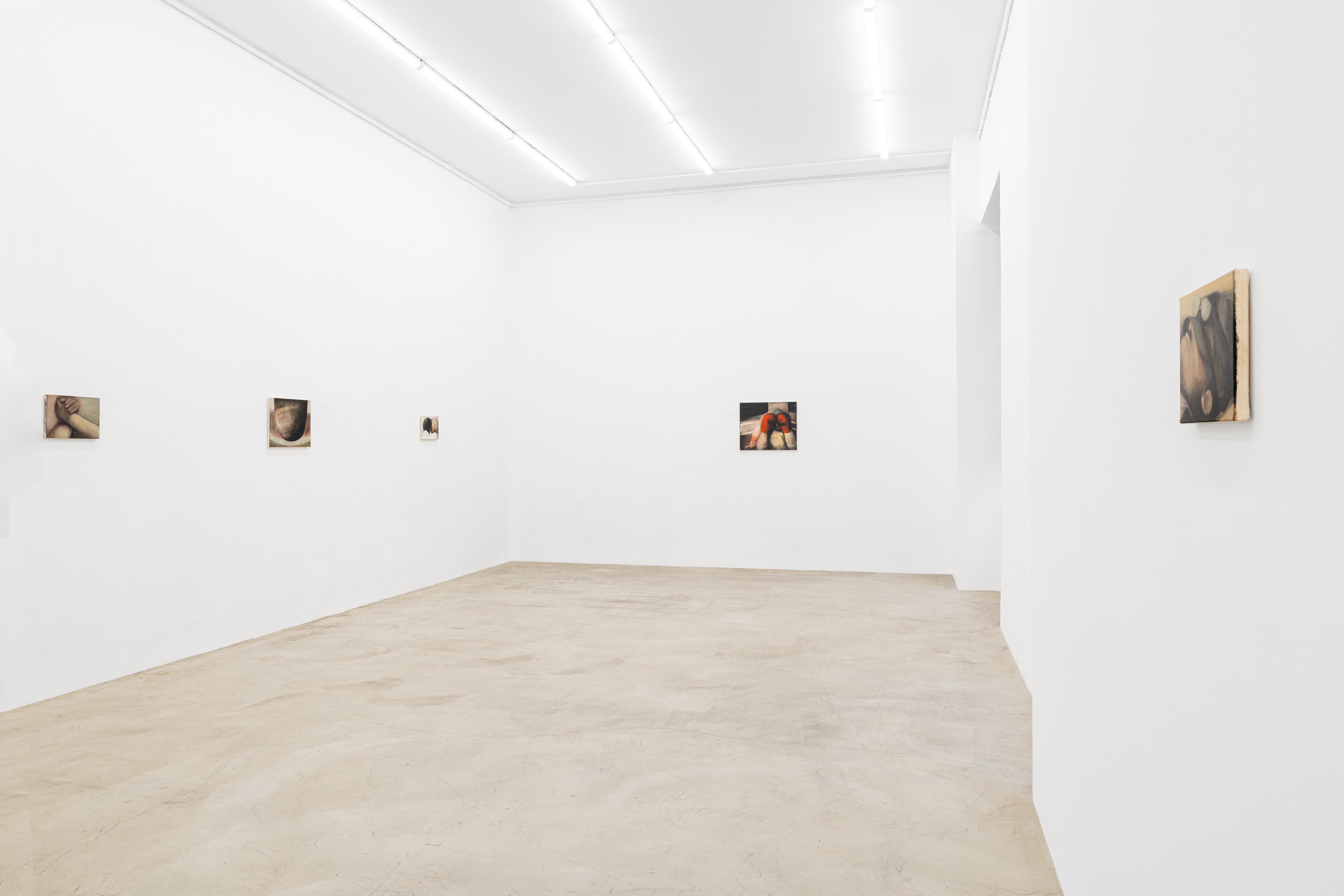 Exhibition view, Duel, Emma Masut solo show at Clima, Milan