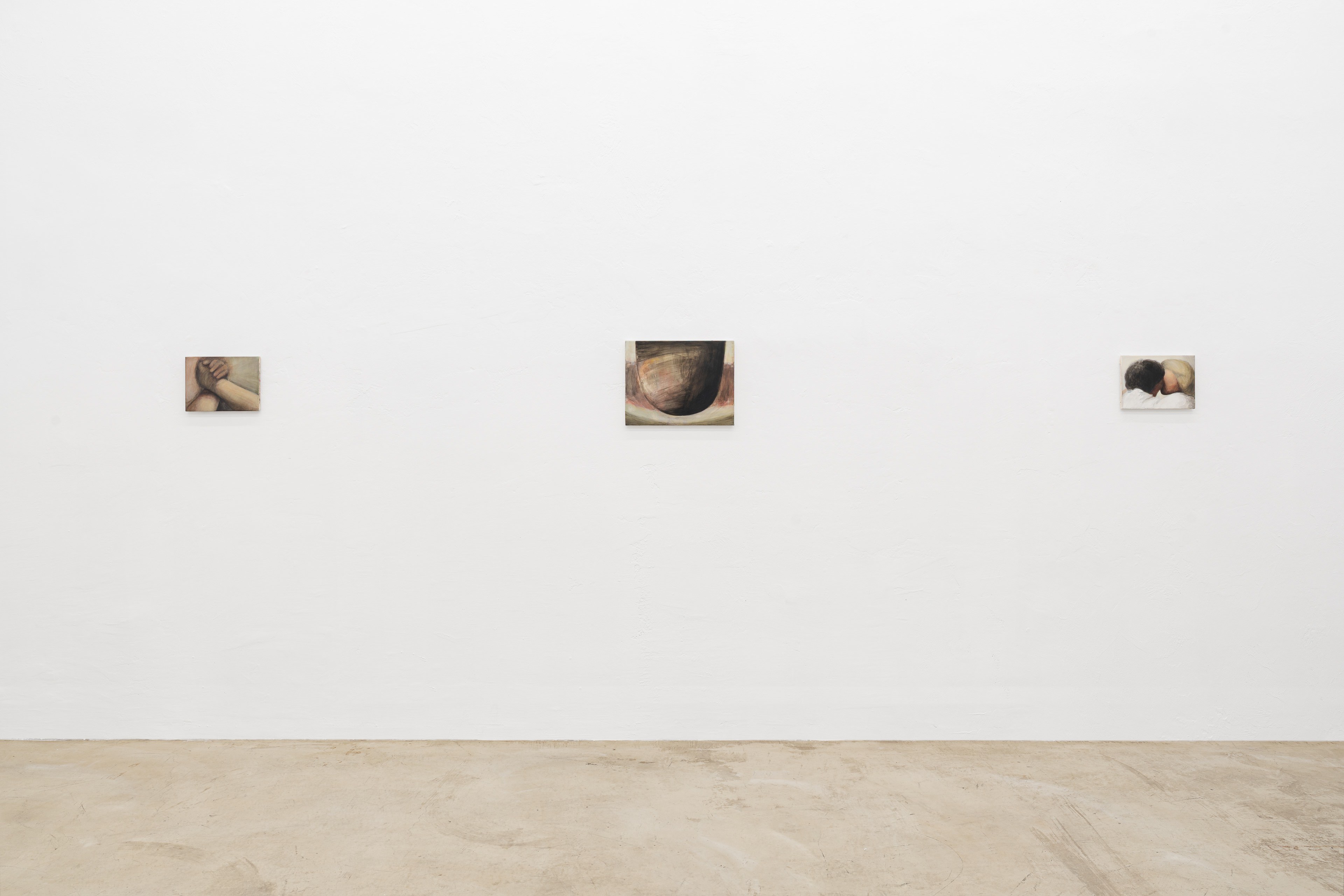 Exhibition view, Duel, Emma Masut solo show at Clima, Milan