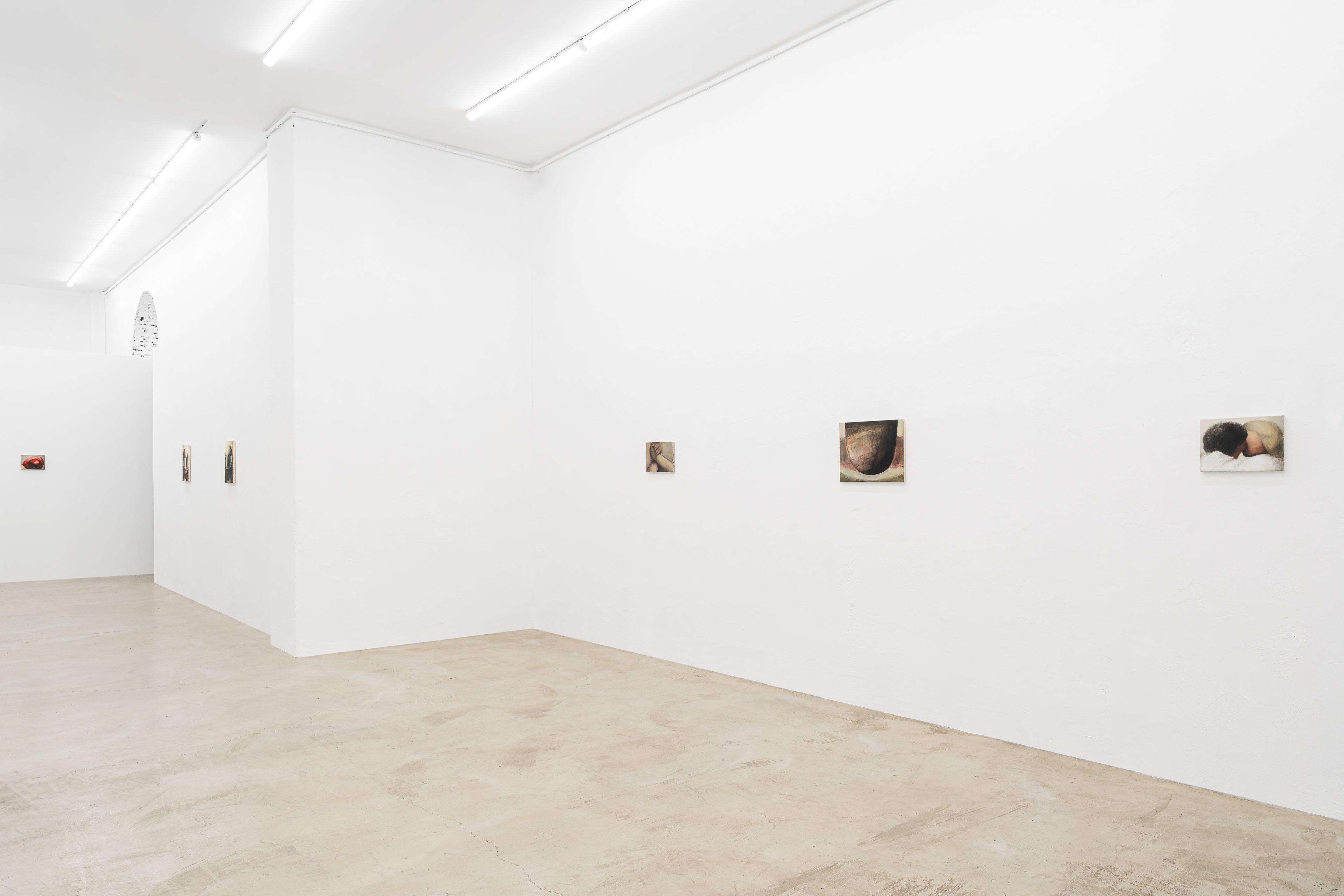 Exhibition view, Duel, Emma Masut solo show at Clima, Milan
