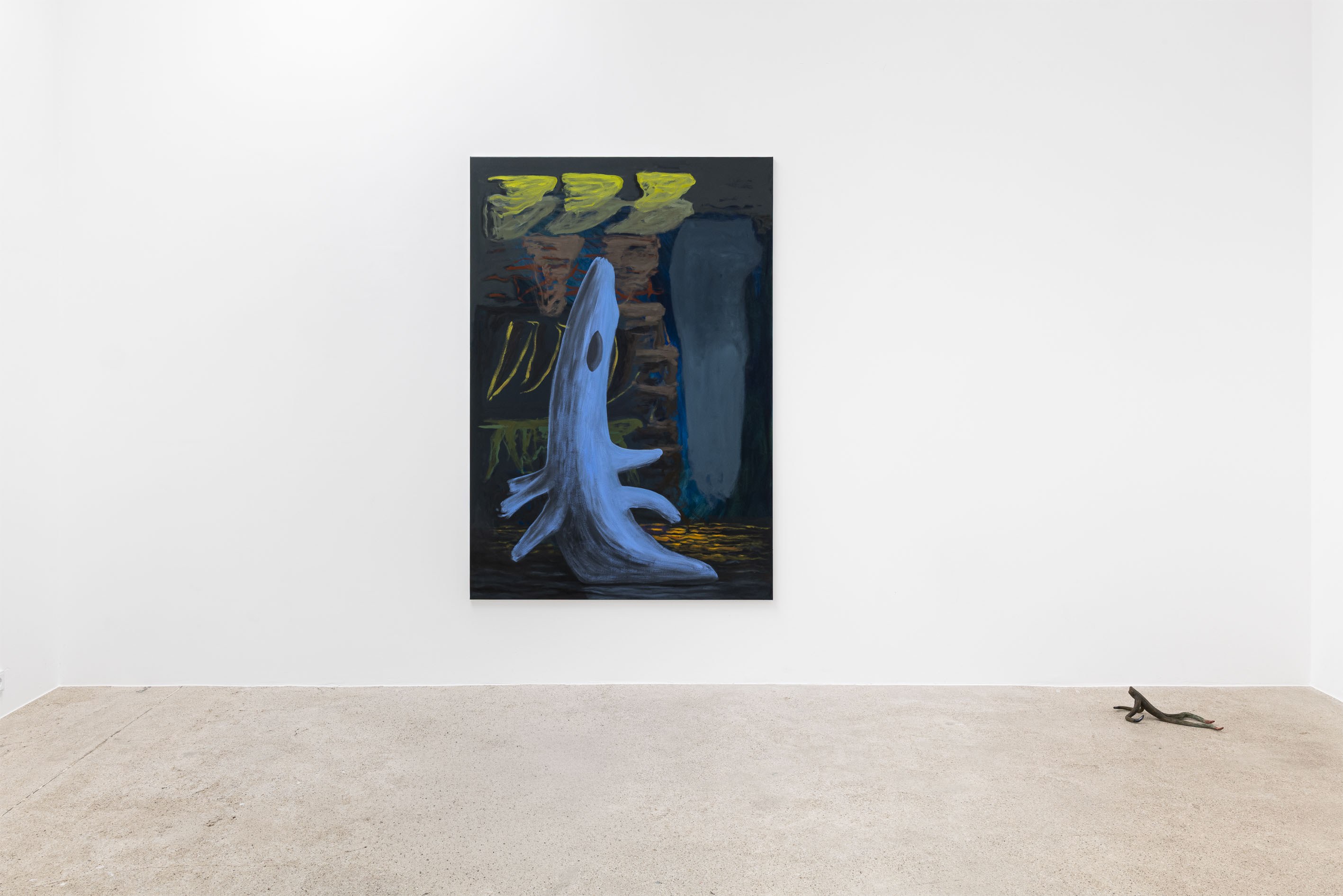 Veronika Hilger, Untitled, 2026, oil on canvas,  190 × 130 cm