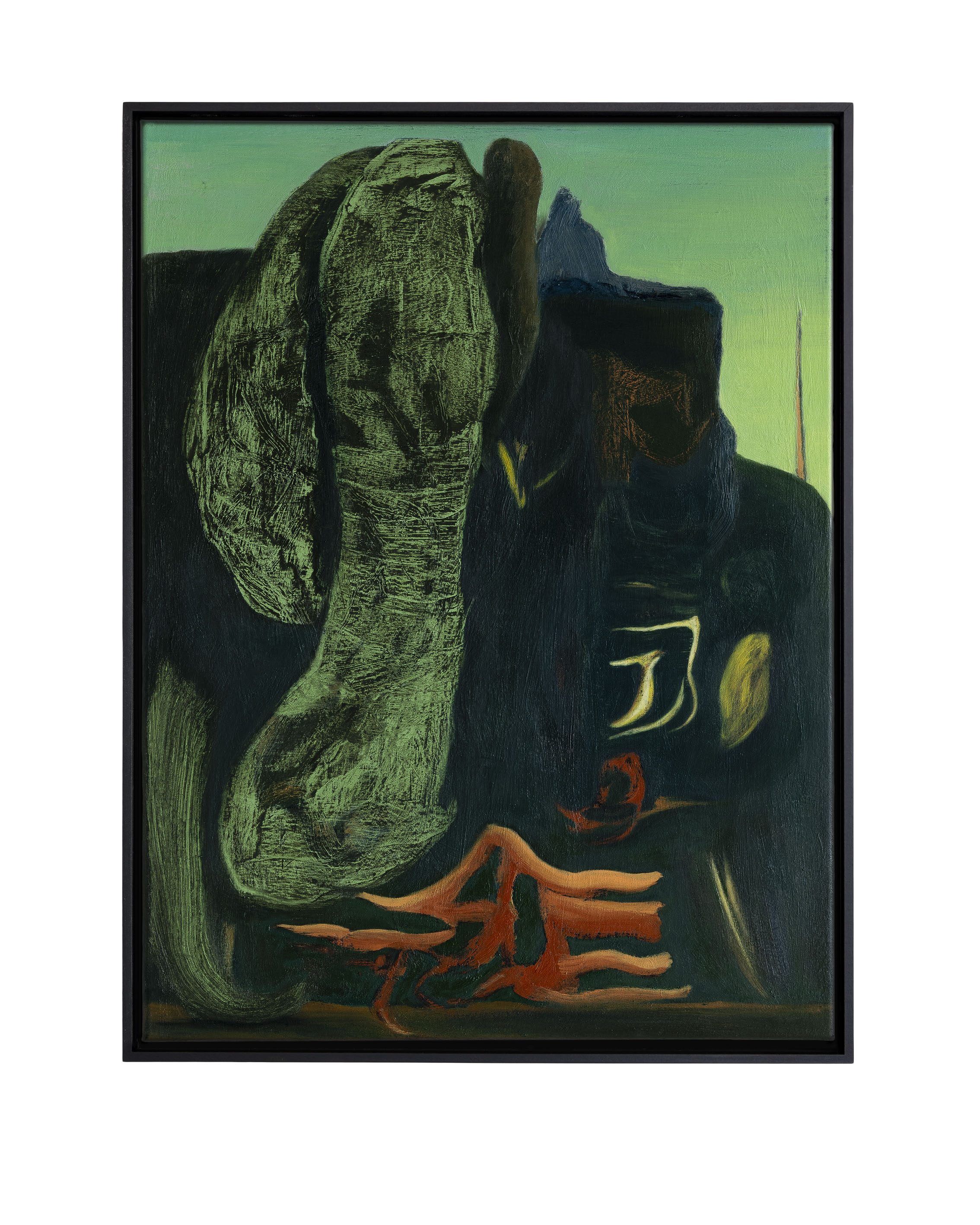 Veronika Hilger, Untitled, 2026, oil on canvas,  60 × 45 cm
