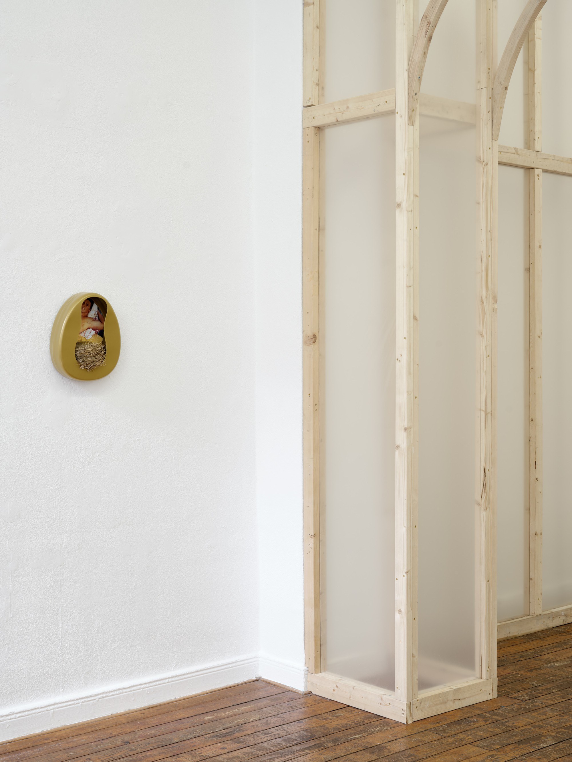 Billie Clarken & Yoel Pytowski, What Holds, Installation view, 2026 © The artists Photo: Juri Löchte