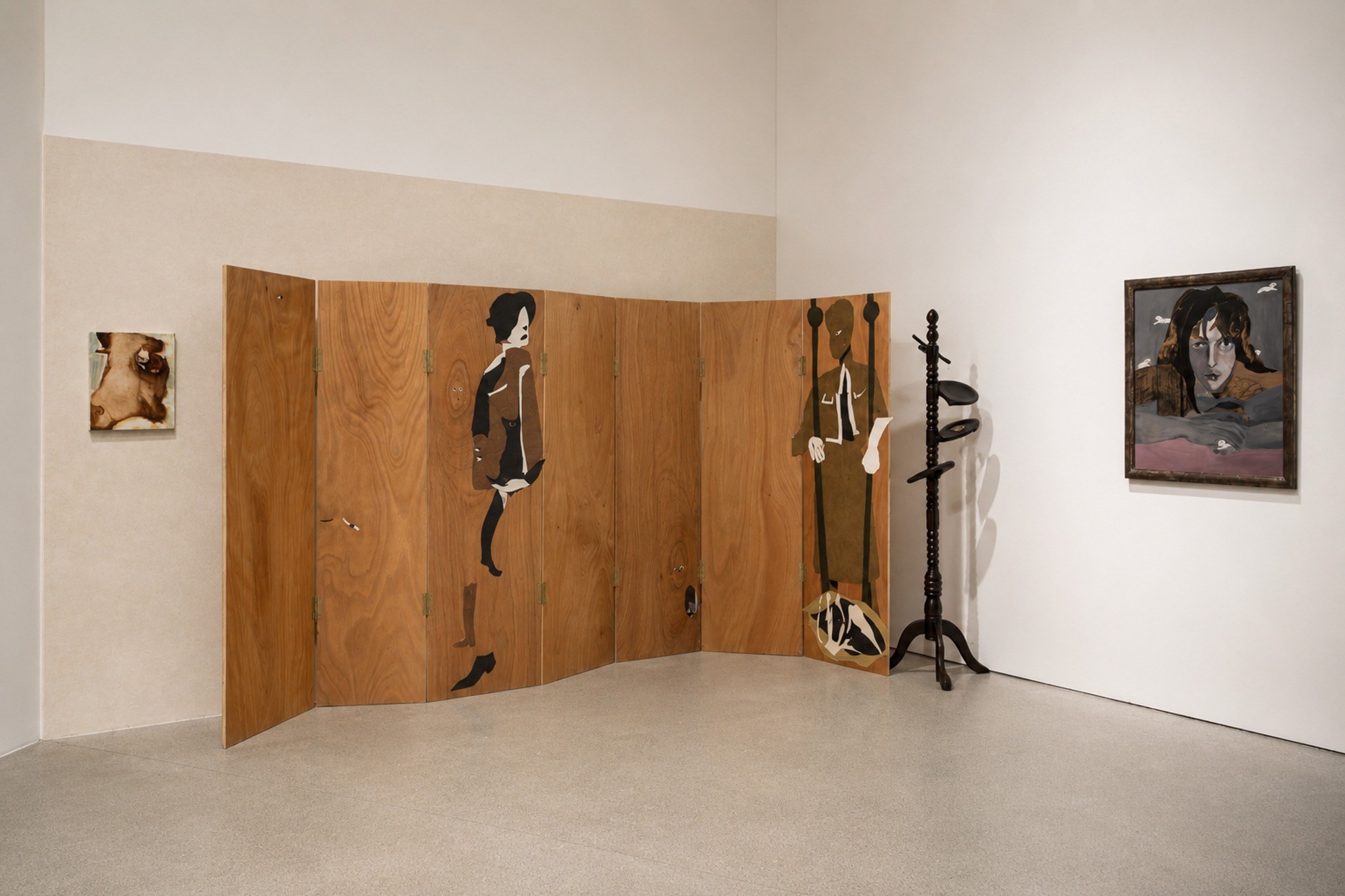 Jessy Razafimandimby, exhibition view, L’ incidence au bel étage, 2026, LaM — Musée d ’art moderne, d ’ art contemporain et d ’ art brut de Lille Métropole