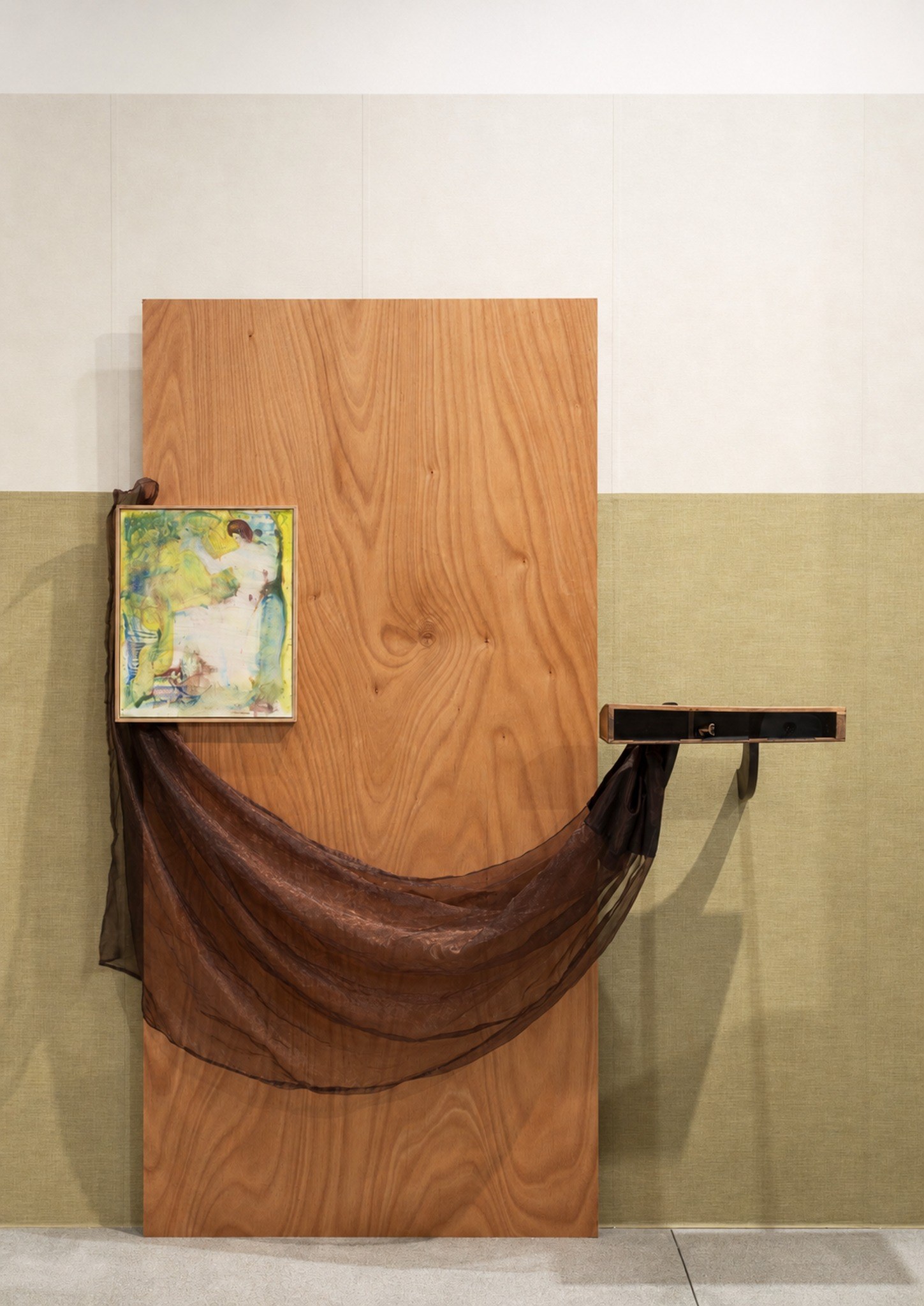 Jessy Razafimandimby, exhibition view, L’ incidence au bel étage, 2026, LaM — Musée d ’ art moderne, d ’ art contemporain et d ’ art brut de Lille Métropole