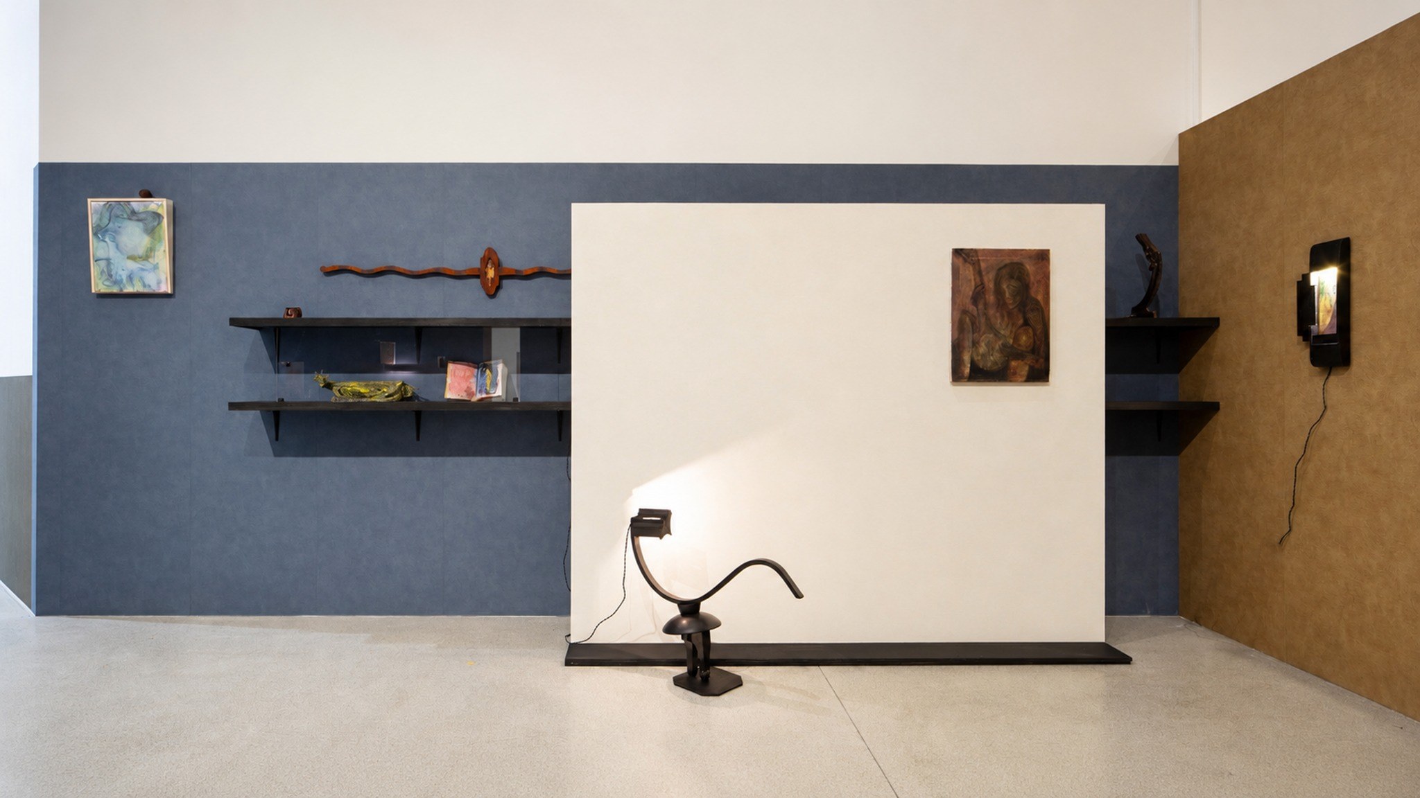 Jessy Razafimandimby, exhibition view, L’ incidence au bel étage, 2026, LaM — Musée d ’art moderne, d ’ art contemporain et d ’ art brut de Lille Métropole