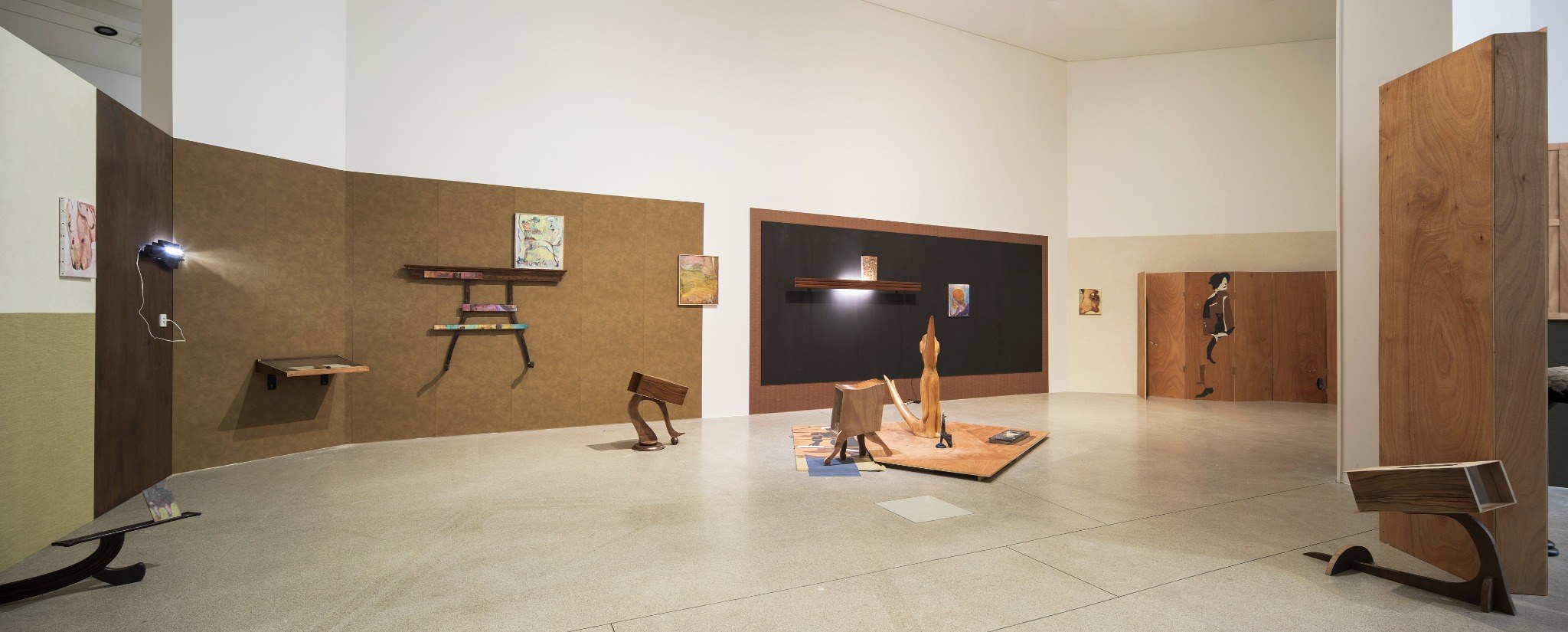  Jessy Razafimandimby, exhibition view, L’ incidence au bel étage, 2026, LaM — Musée d ’ art moderne, d ’ art contemporain et d ’ art brut de Lille Métropole