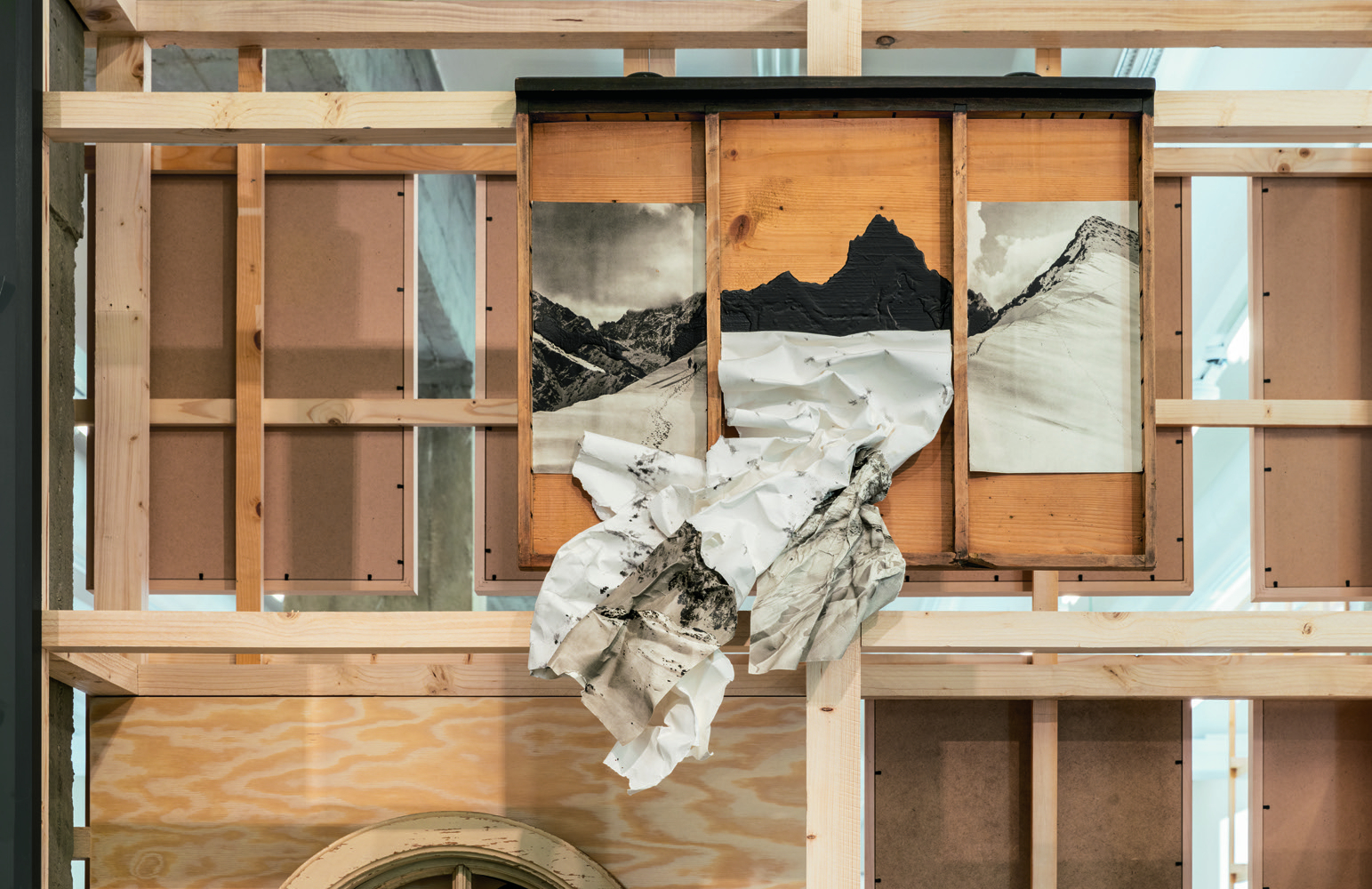 Installation shot Lucia Tallova - Moving Clouds - Deutsche Bank- Artist of the Year 2026 - PalaisPopulaire - Berlin 2026 Photo - Mathias Schormann 