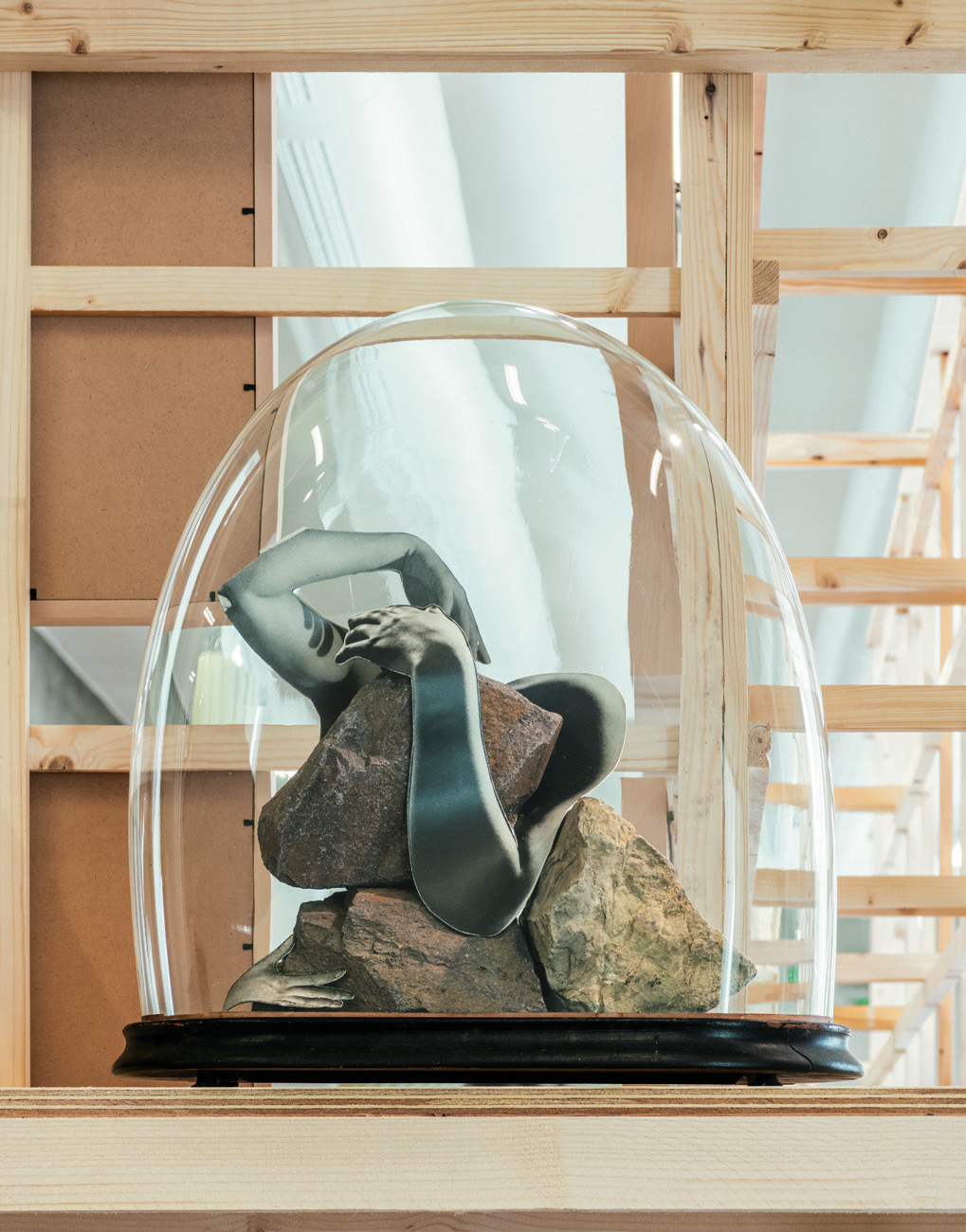 Installation shot Lucia Tallova - Moving Clouds - Deutsche Bank- Artist of the Year 2026 - PalaisPopulaire - Berlin 2026 Photo - Mathias Schormann 