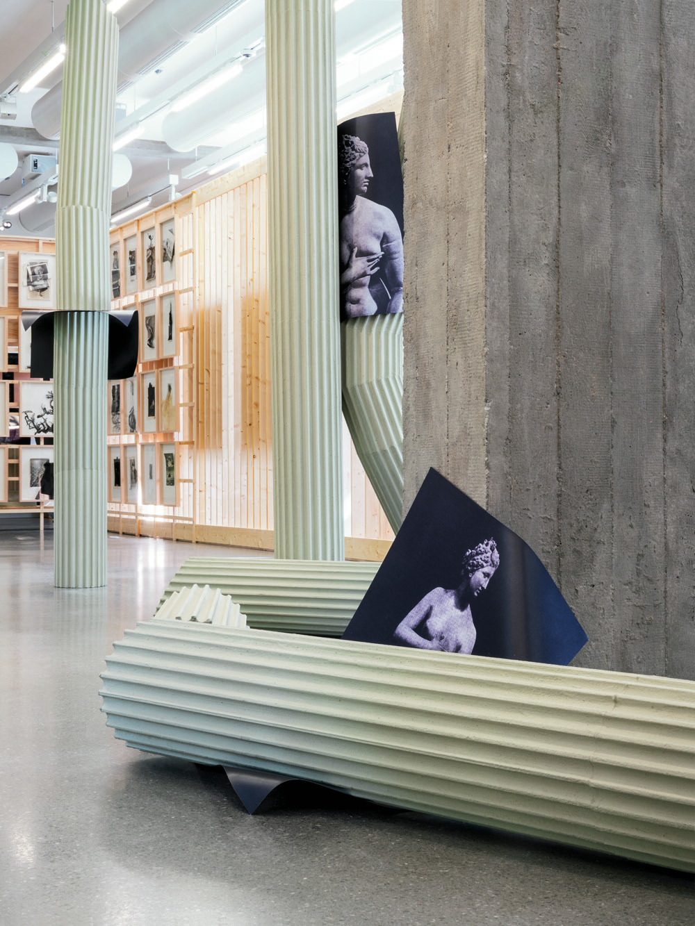 Installation shot Lucia Tallova - Moving Clouds - Deutsche Bank- Artist of the Year 2026 - PalaisPopulaire - Berlin 2026 Photo - Mathias Schormann 